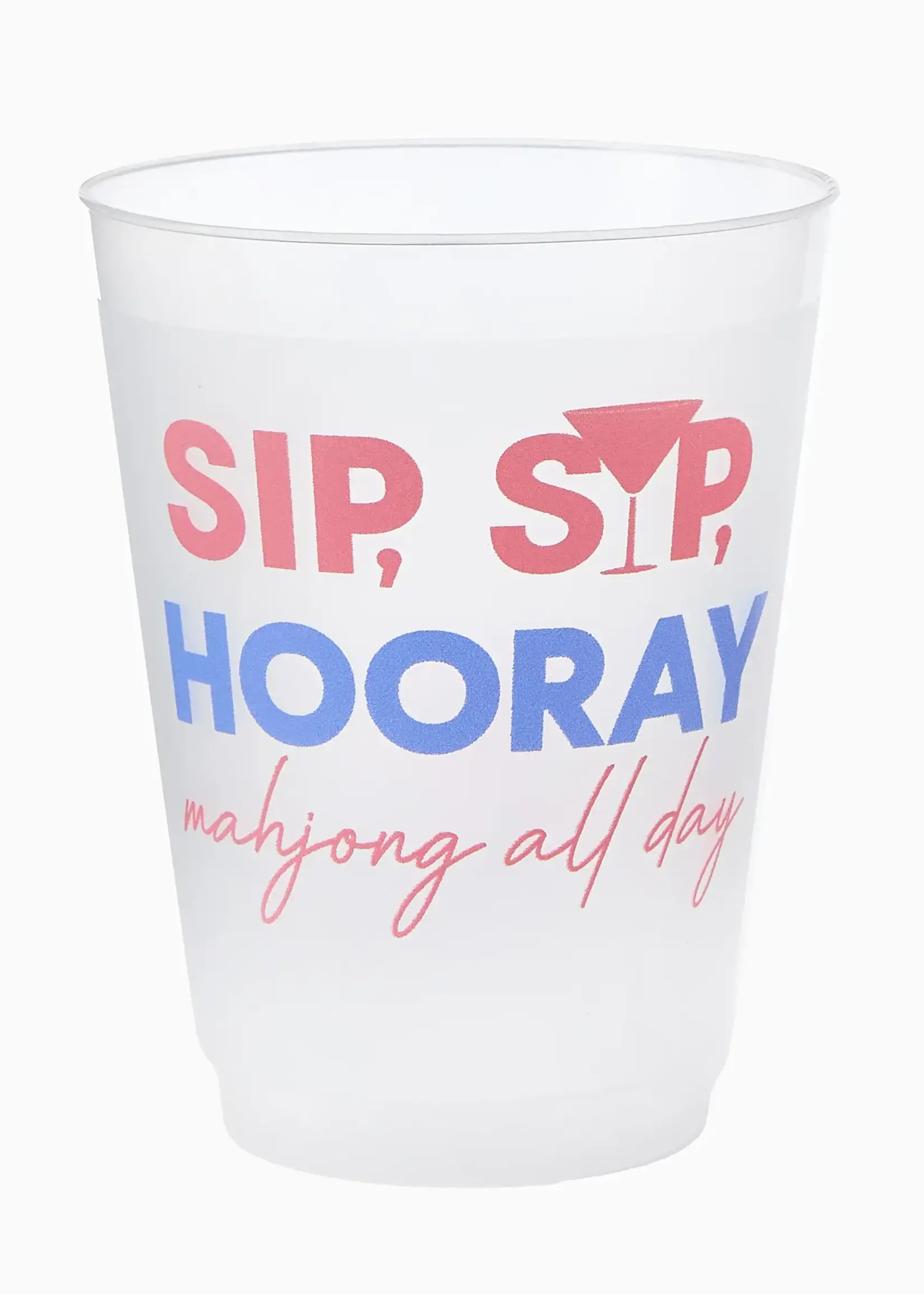 Oh My Mahjong Sip Sip Hooray Cups