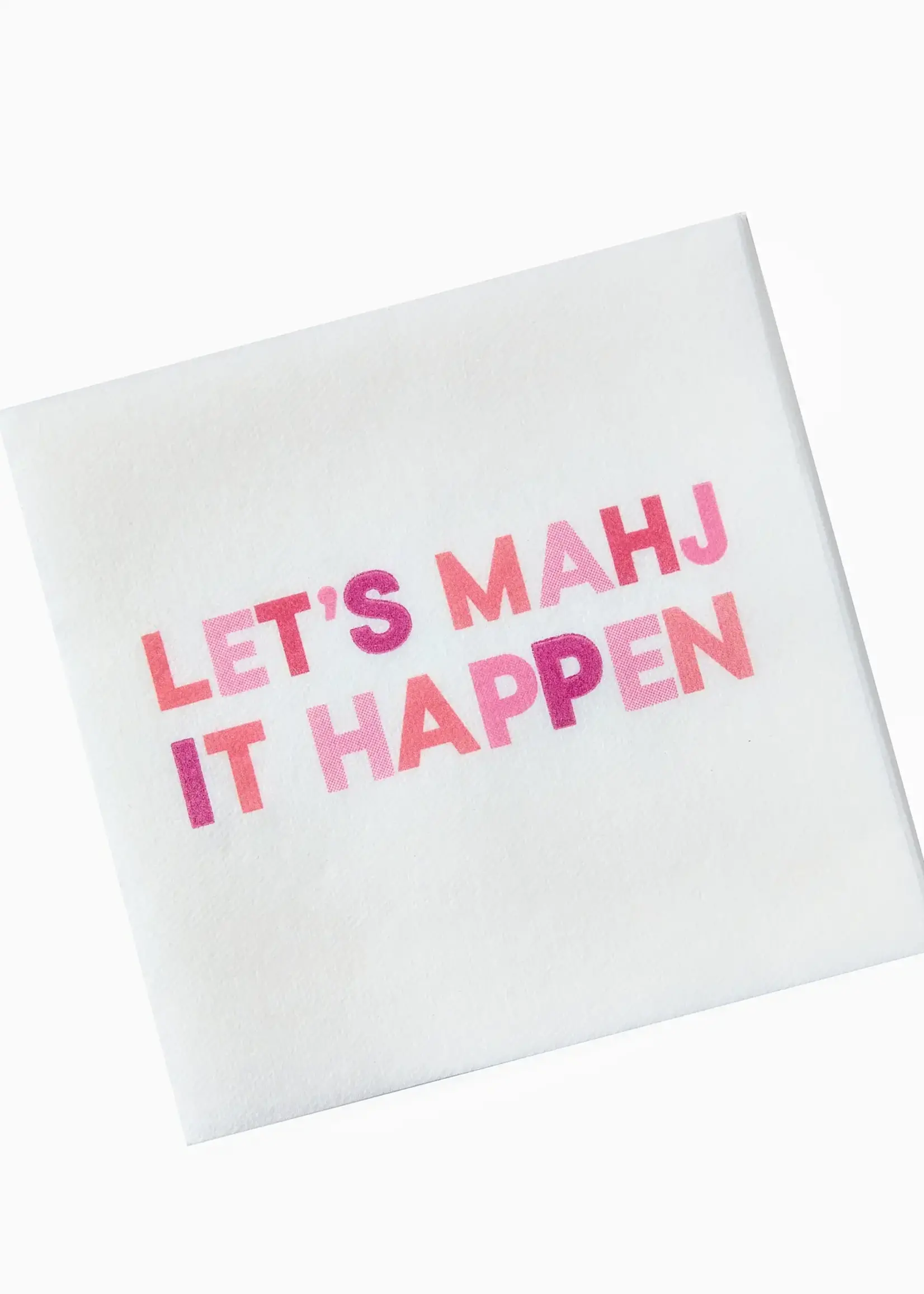 Oh My Mahjong Let's Mahj Napkins