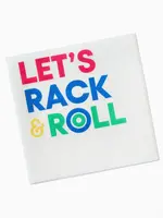 Oh My Mahjong Let's Rack & Roll Linen Napkin
