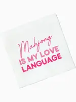 Oh My Mahjong Love Language Napkins