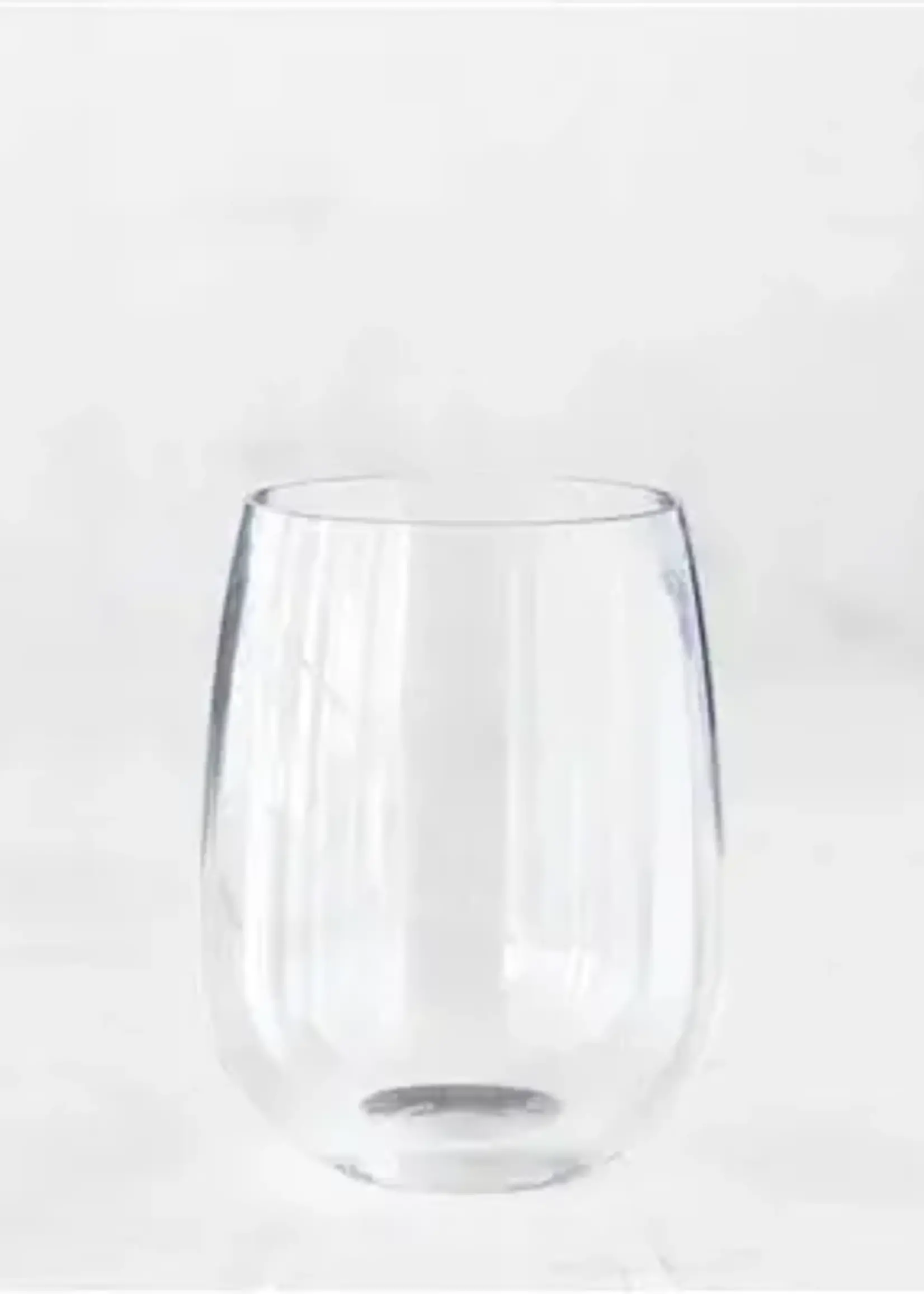 Hester & Cook Symglass Stemless Wine - Clear