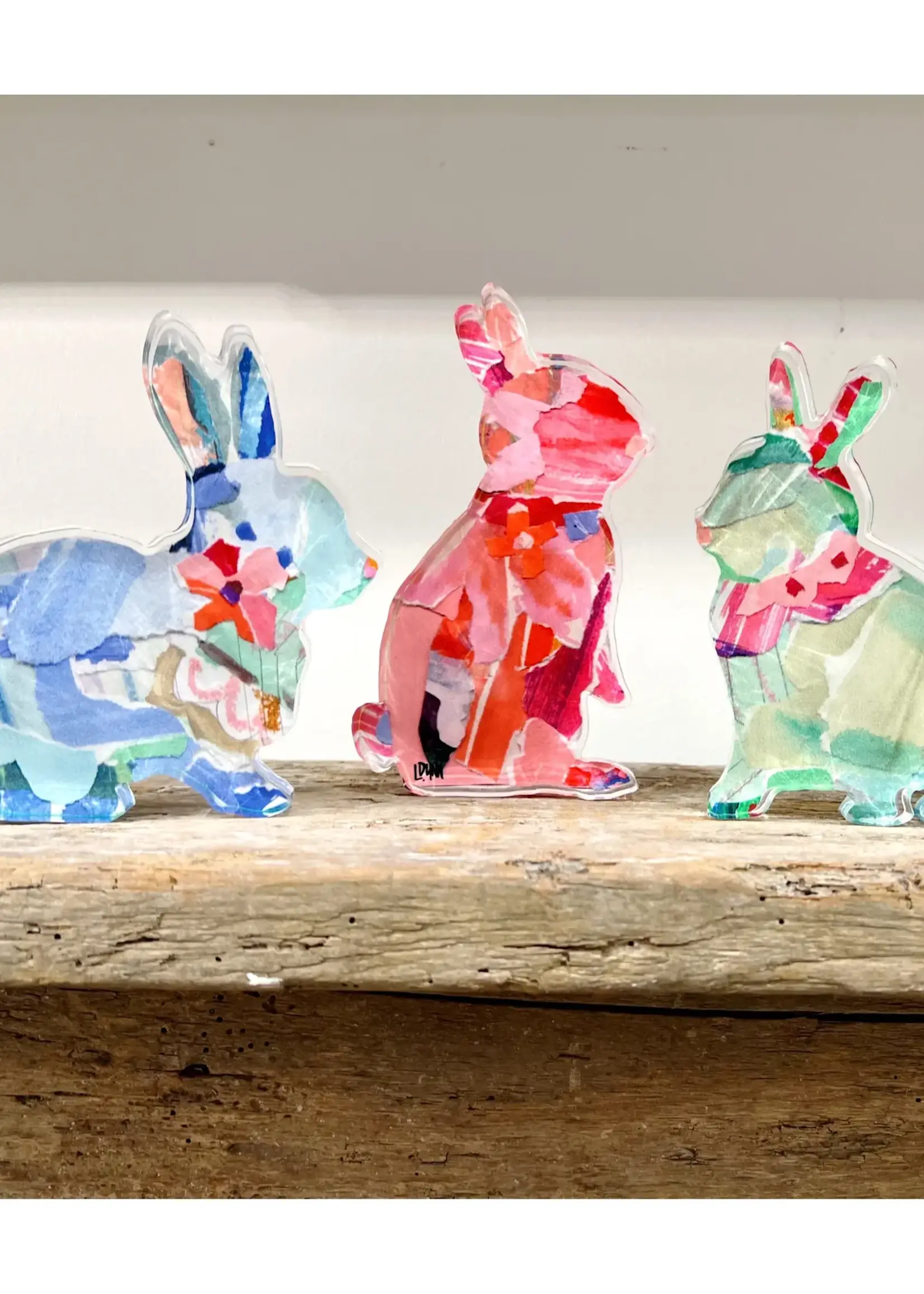 Lauren Dunn Acrylic Color Bunnies