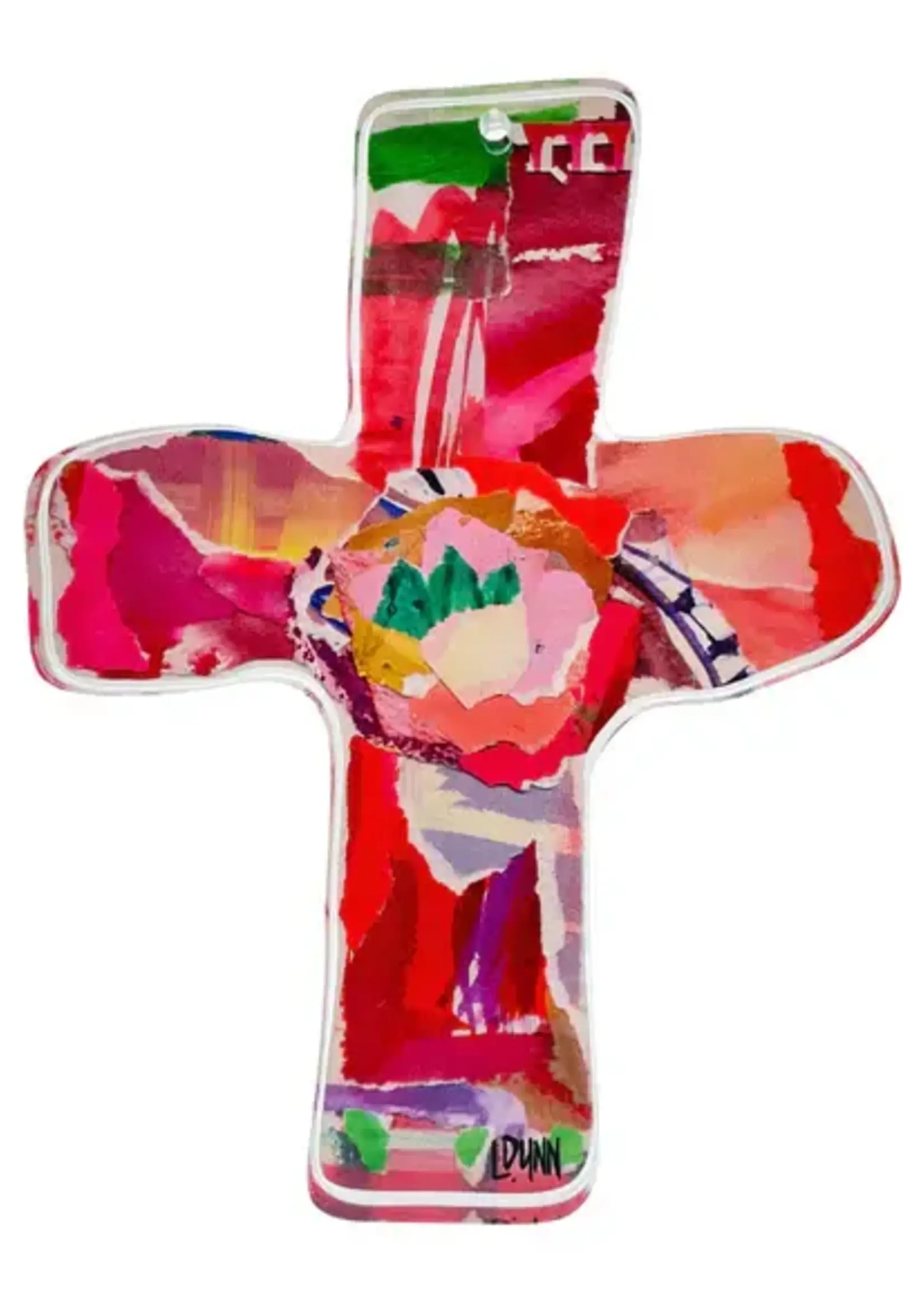 Lauren Dunn Acrylic Red Cross