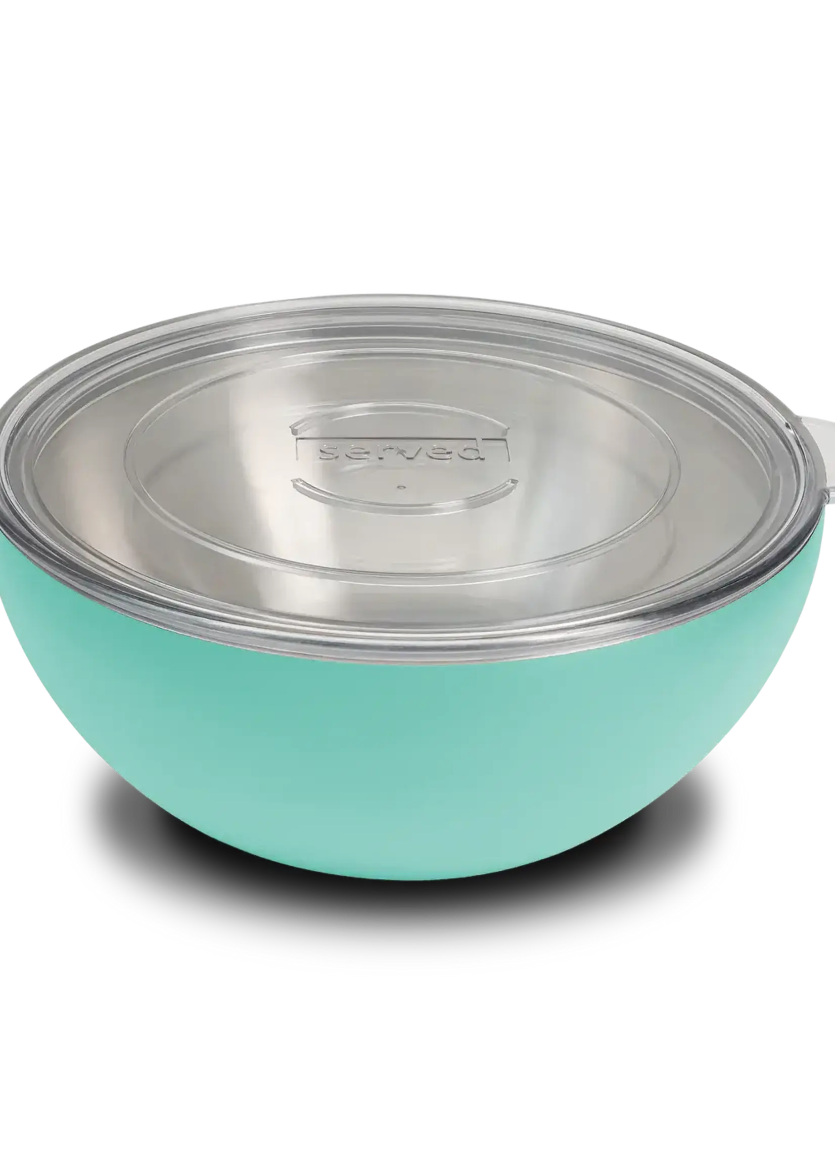 served Large Serving Bowl - Blue Lemonade