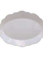 Relish Relish Scallop Serving Oval Cream