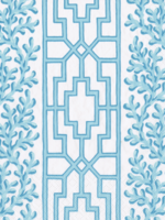 Caspari Guest Towels : Coral and Trellis Robin'S Egg