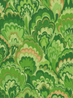 Caspari Cocktail Napkins : Marbled Ceramica Green