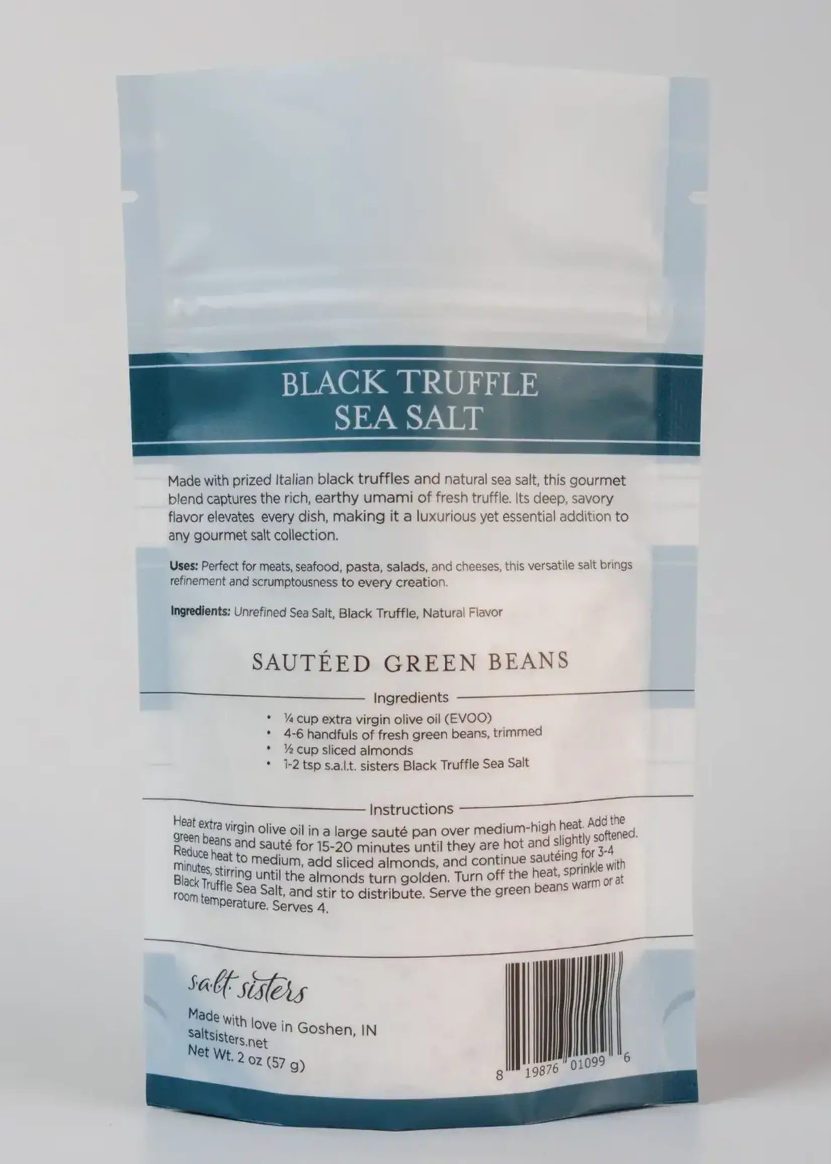 Salt Sisters All-Natural Sea Salt - Black Truffle