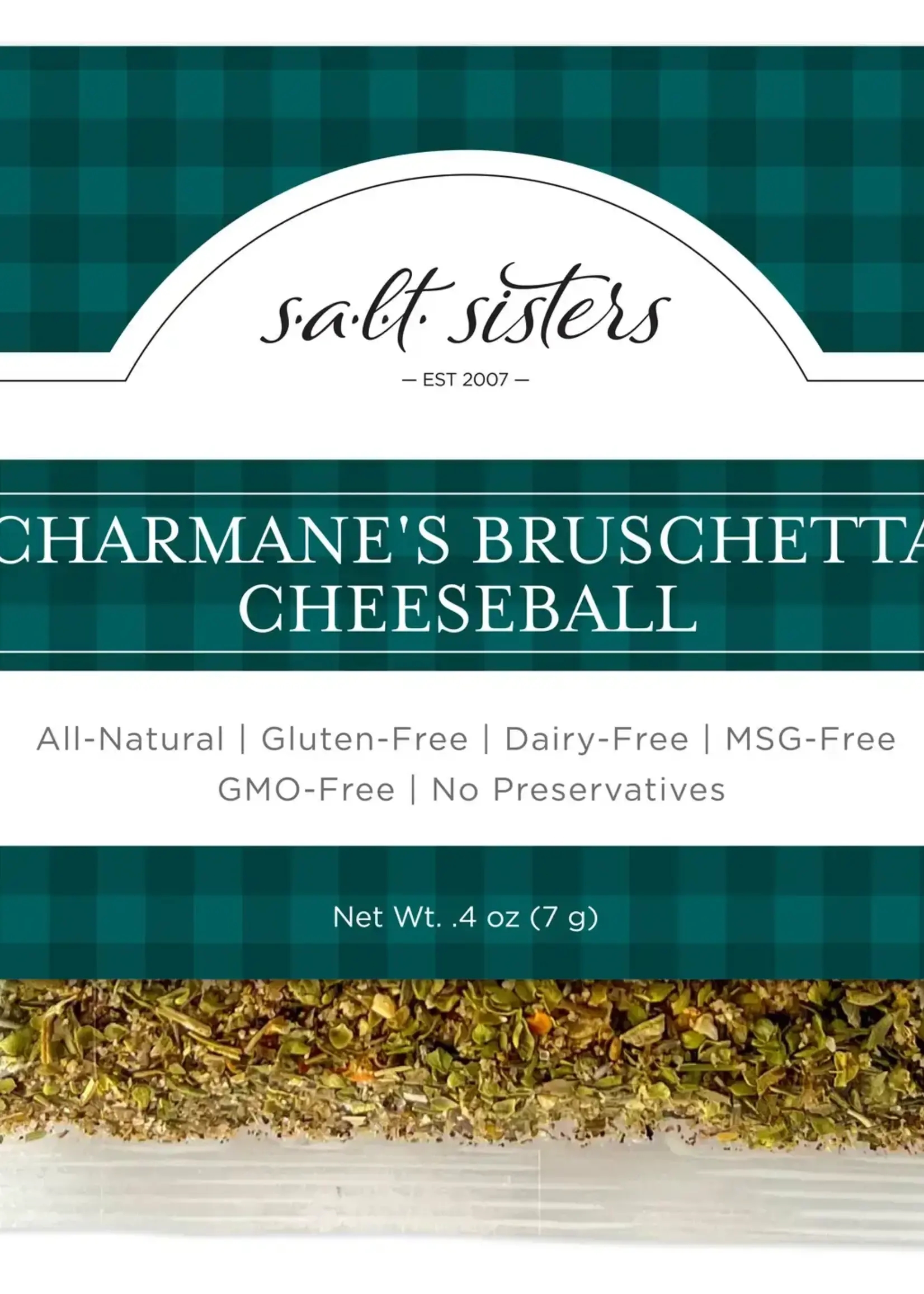 Salt Sisters Charmane's Bruschetta Cheeseball