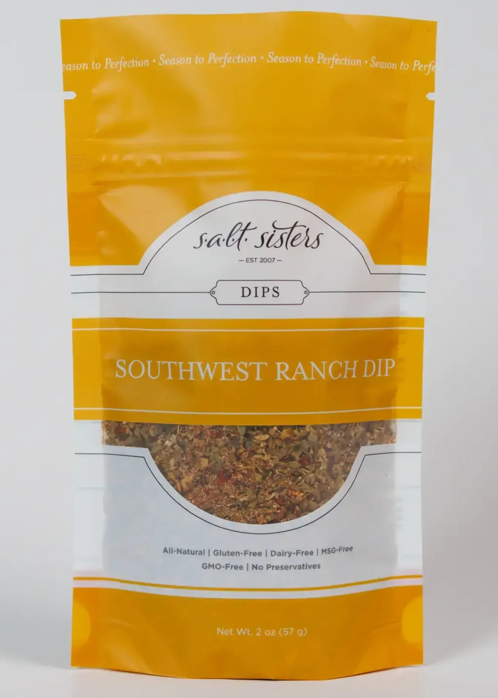 Salt Sisters Southwest Ranch Dip Seasoning Mix