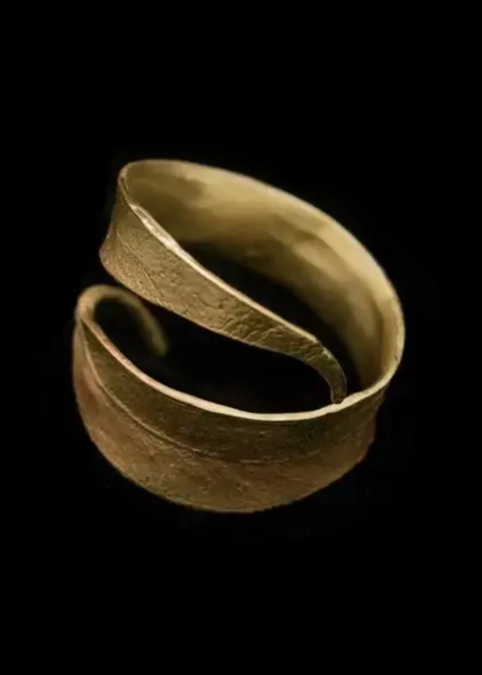 Bronze Finish Eucalyptus Napkin Rings