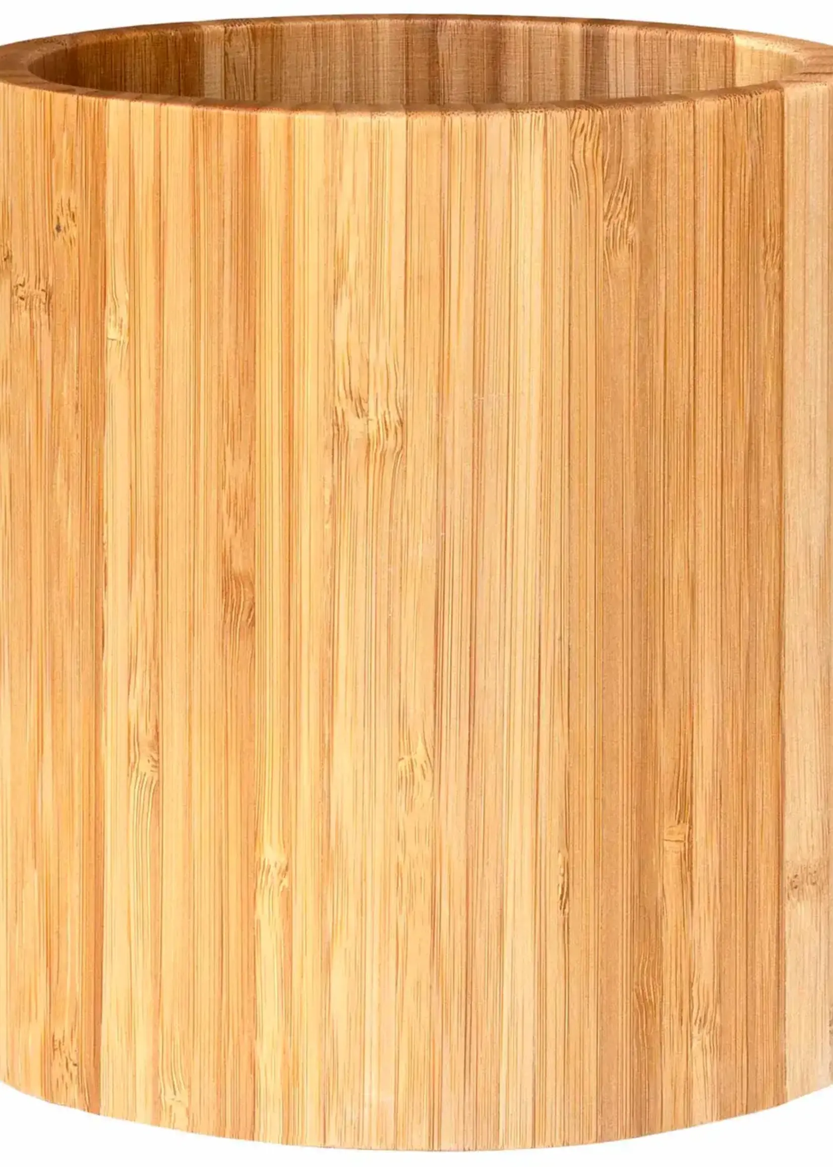 Bamboo Oval Utensil Holder