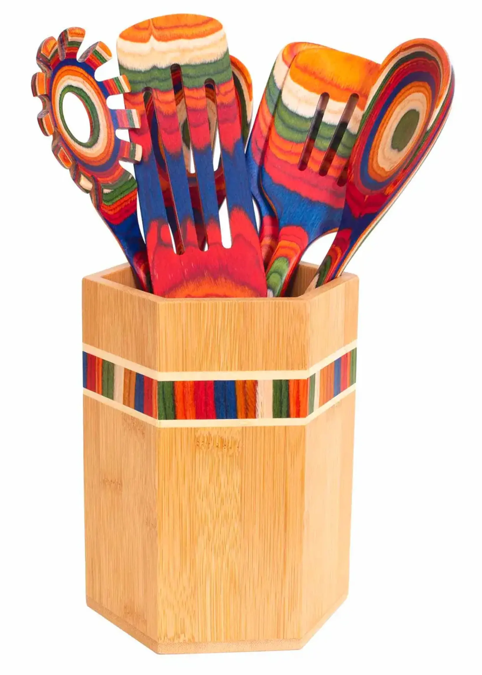 Totally Bamboo Marrakesh Utensil Holder