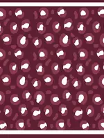Alma-Mater Collection Bandana Gameday Scarf Maroon & White Print