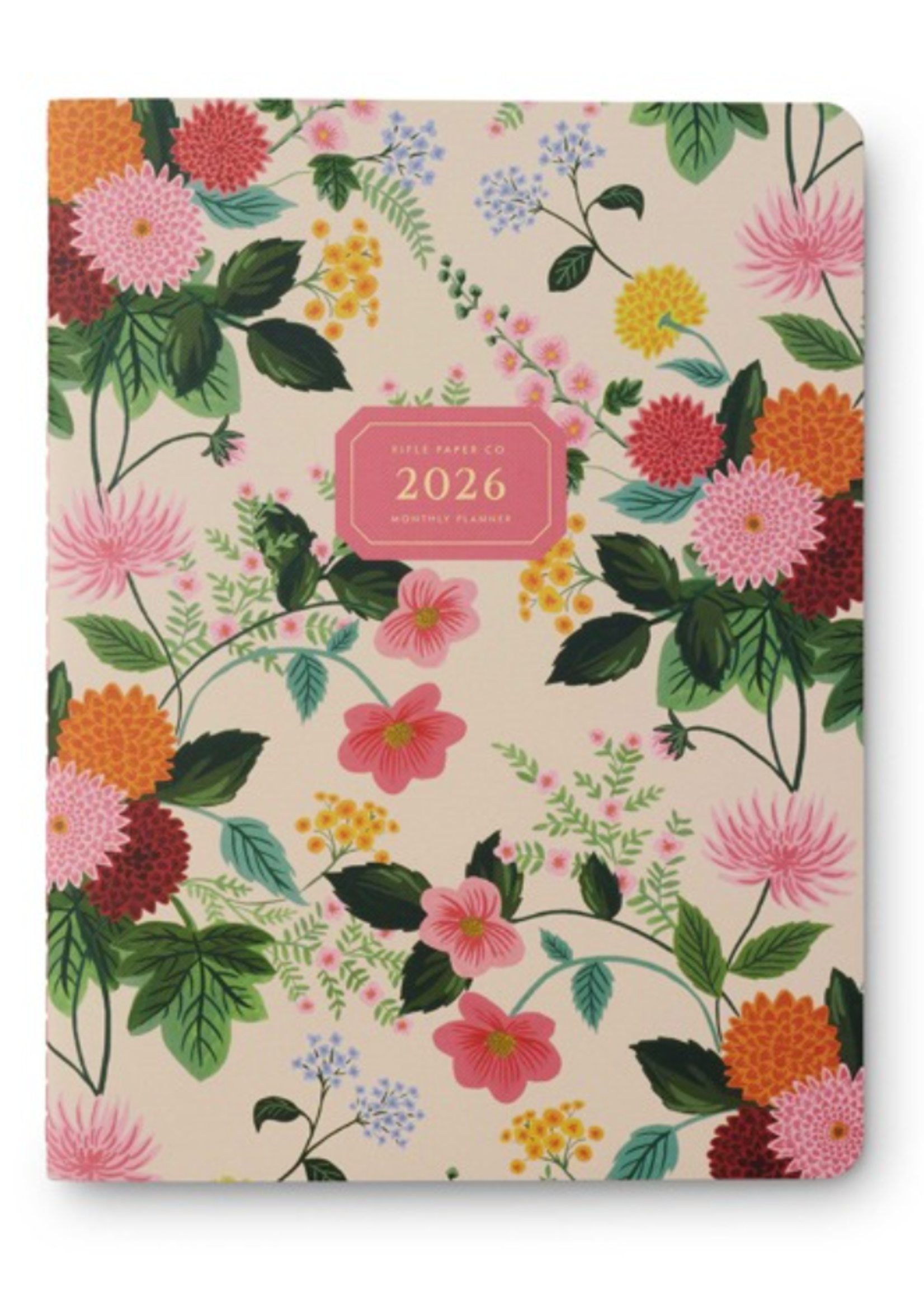 Rifle Paper 2026 Dahlia 12-Month Appointment Book