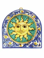 Vietri First Stones Sicilian Sun Wall Plaque Retired w/ Sale Price