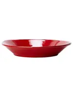 Vietri Lastra Pasta Bowl Red Retired
