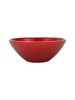 Vietri Metallic Glass Ruby Small Bowl Retired w/ Sale Price