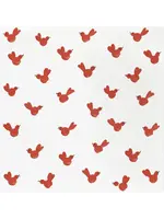 Vietri Papersoft Red Bird Dinner P/50 Retired w/ Sale Price