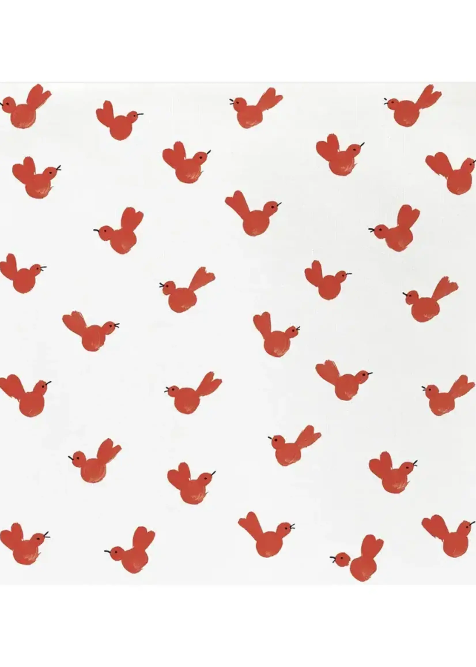 Vietri Papersoft Red Bird Dinner P/50 Retired w/ Sale Price