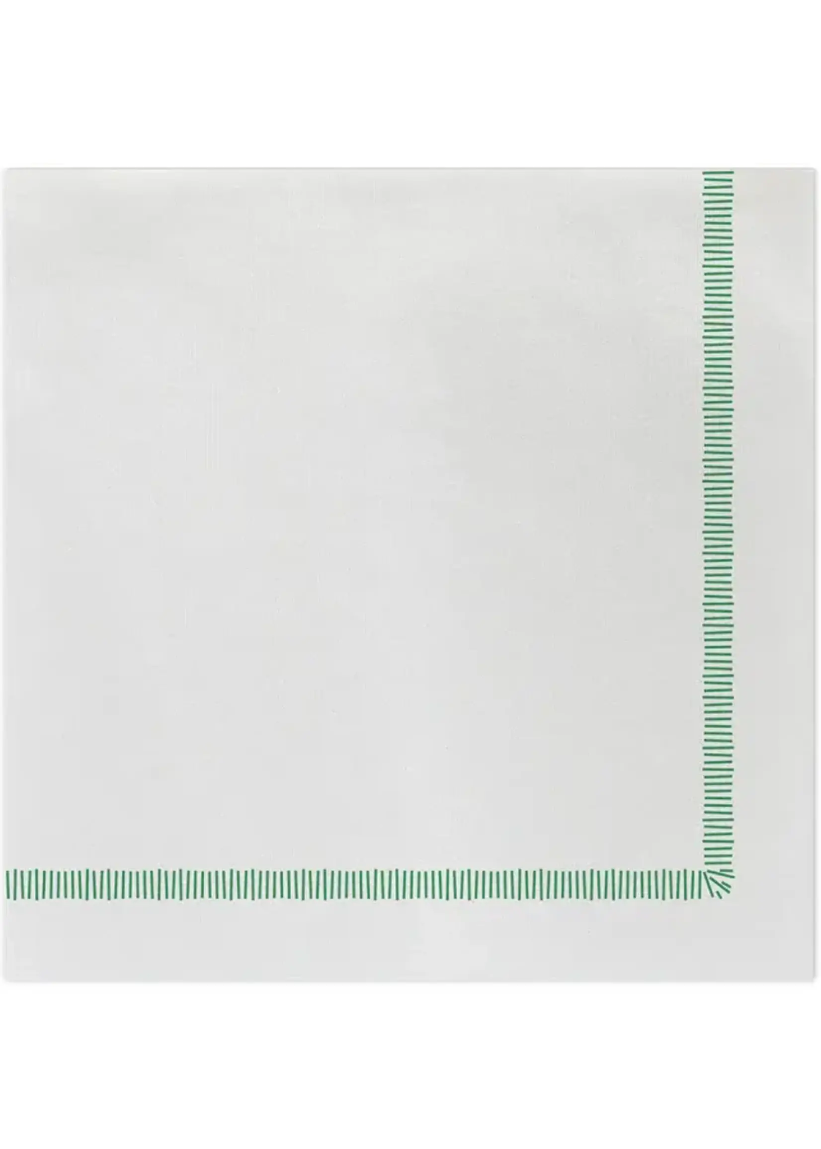 Vietri Papersoft Fringe Green Dinner P/20