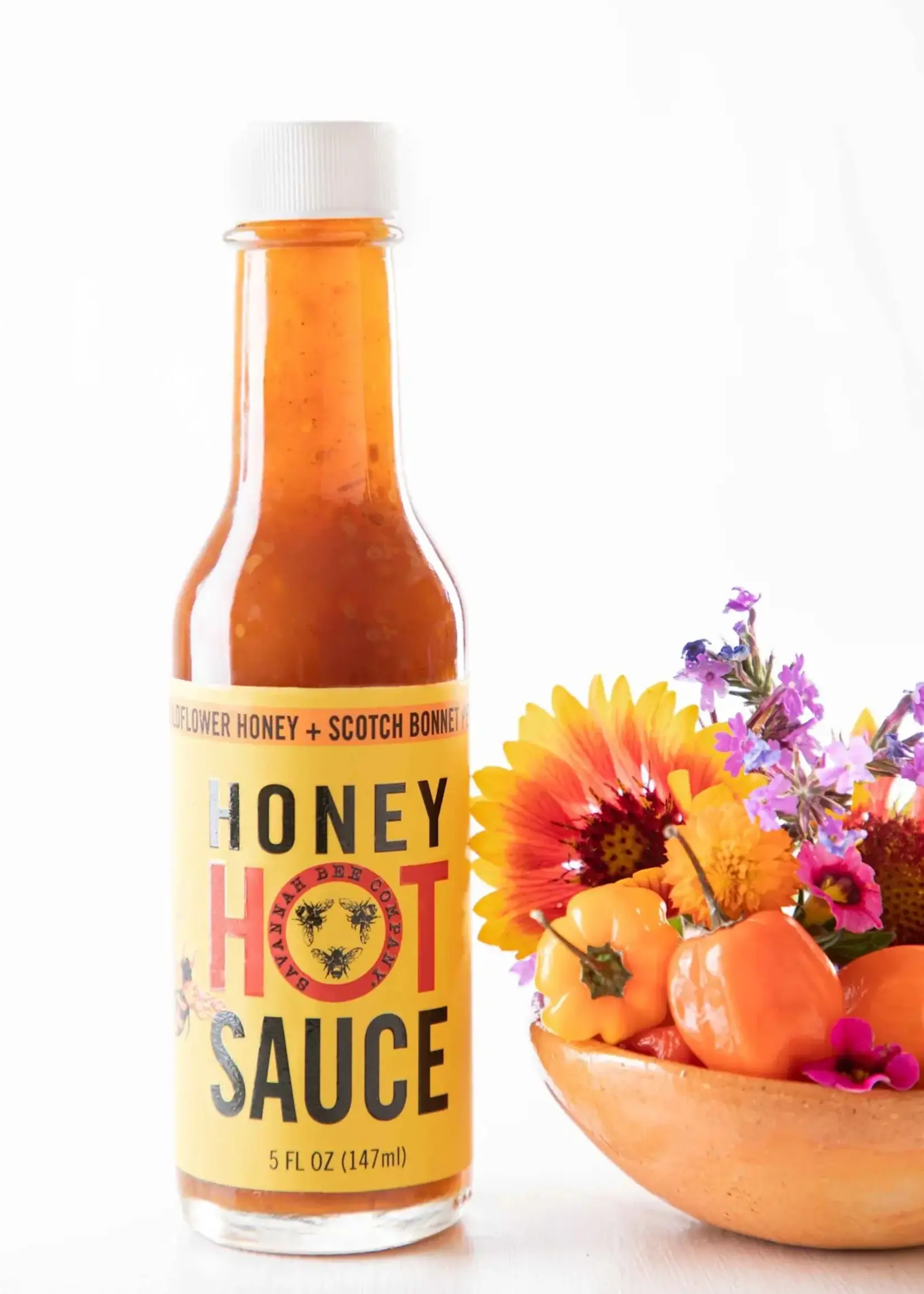 Savannah Bee Honey Hot Sauce 5 oz