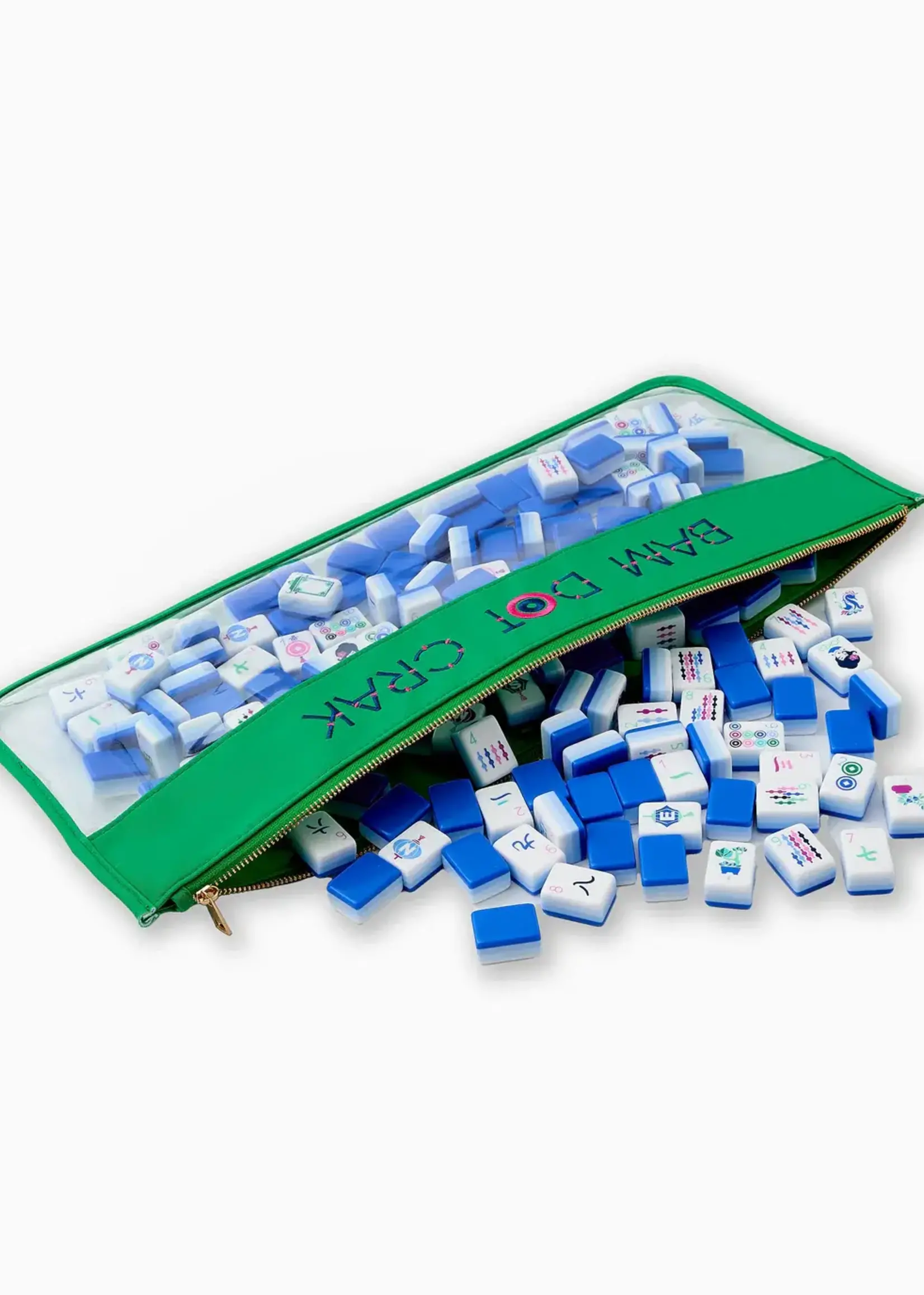 Oh My Mahjong Mahjong Tiles: Lola Blue Ombre