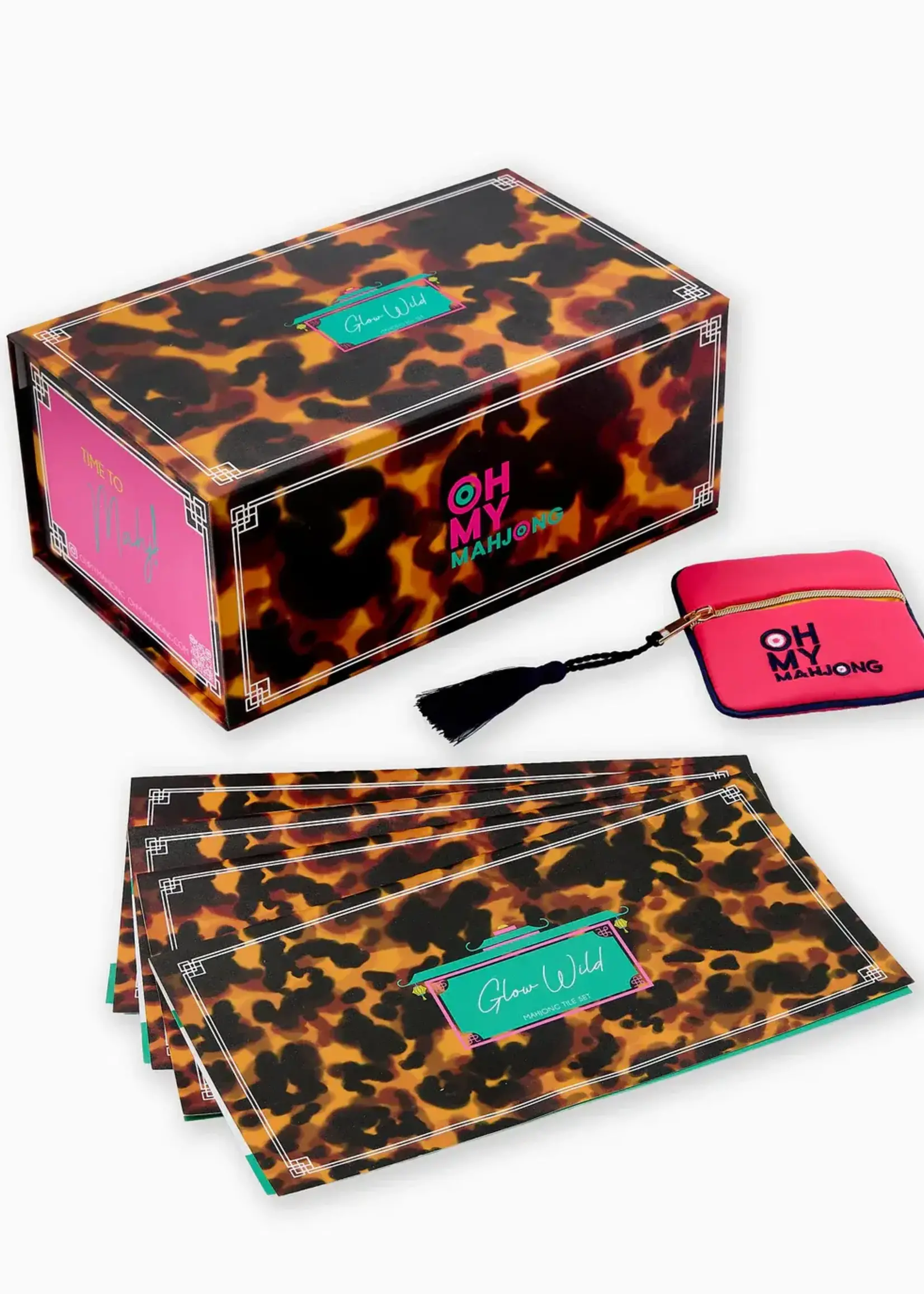 Oh My Mahjong Mahjong Tiles: Glow Wild