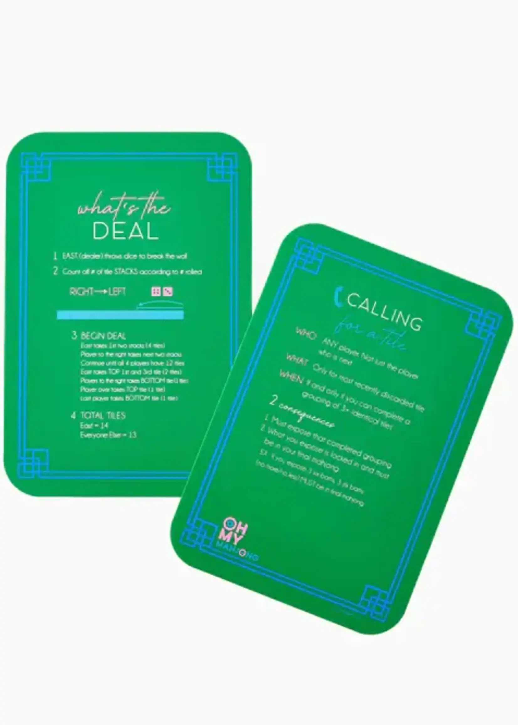 Oh My Mahjong Shufflers : Green