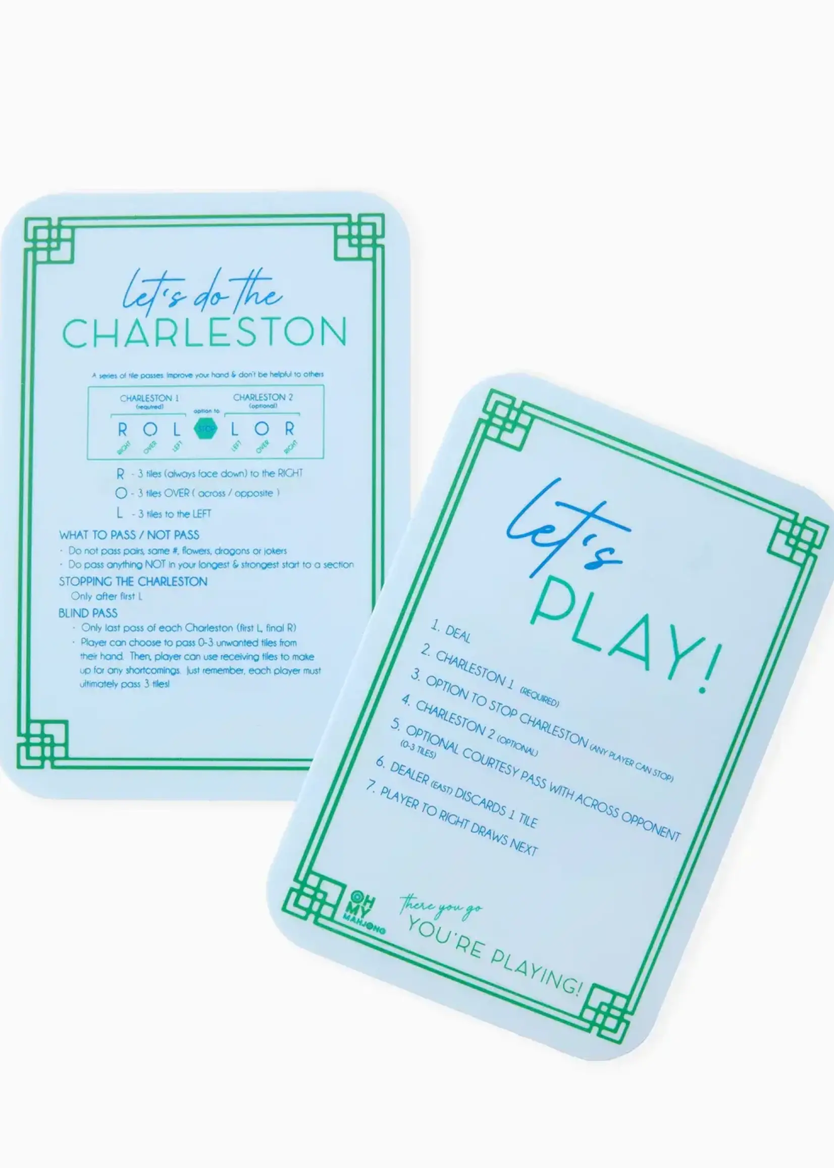 Oh My Mahjong Shufflers : Light Blue