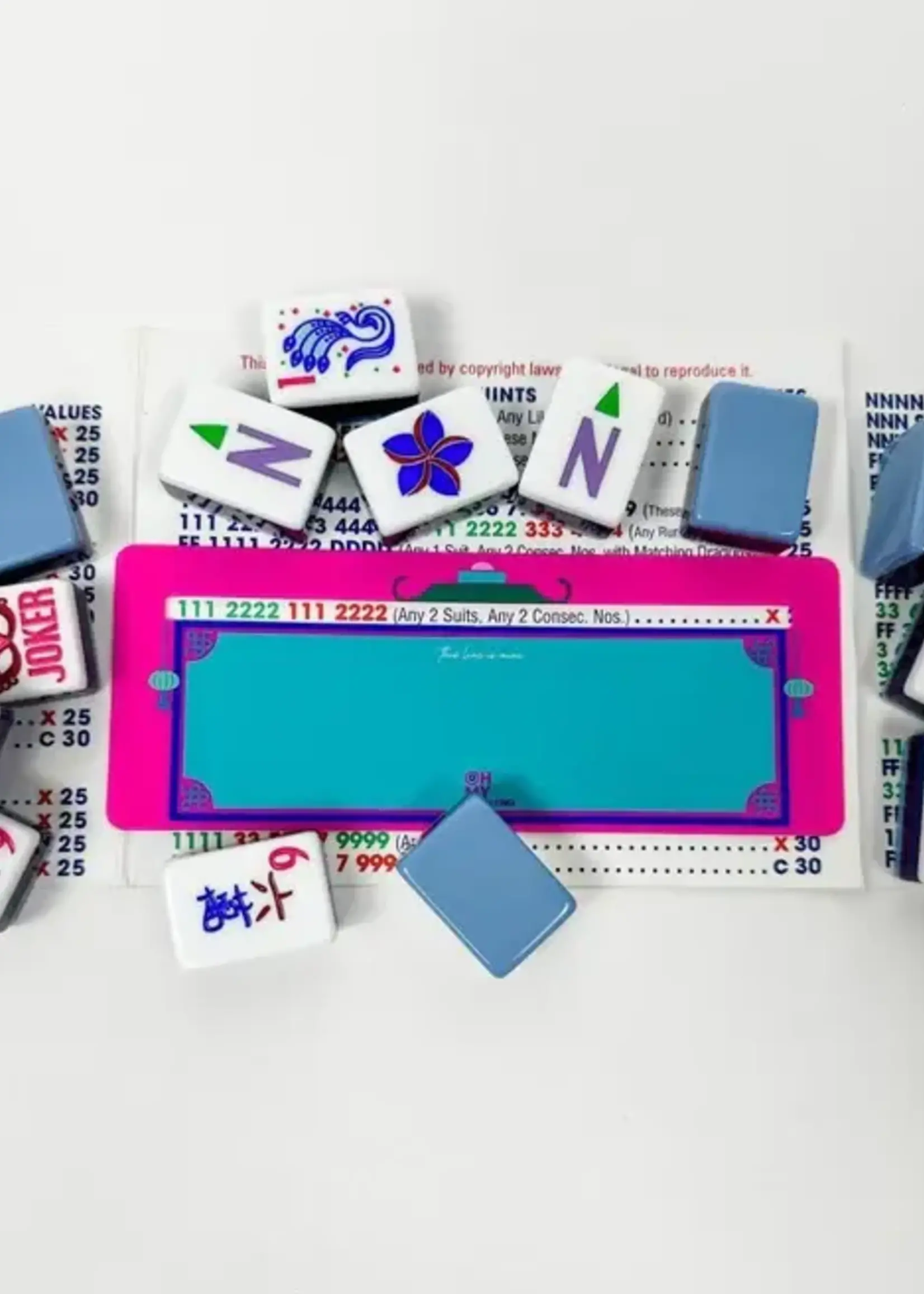 Oh My Mahjong Line Finder : Pink