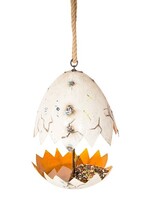 The Broken Egg Birdfeeder