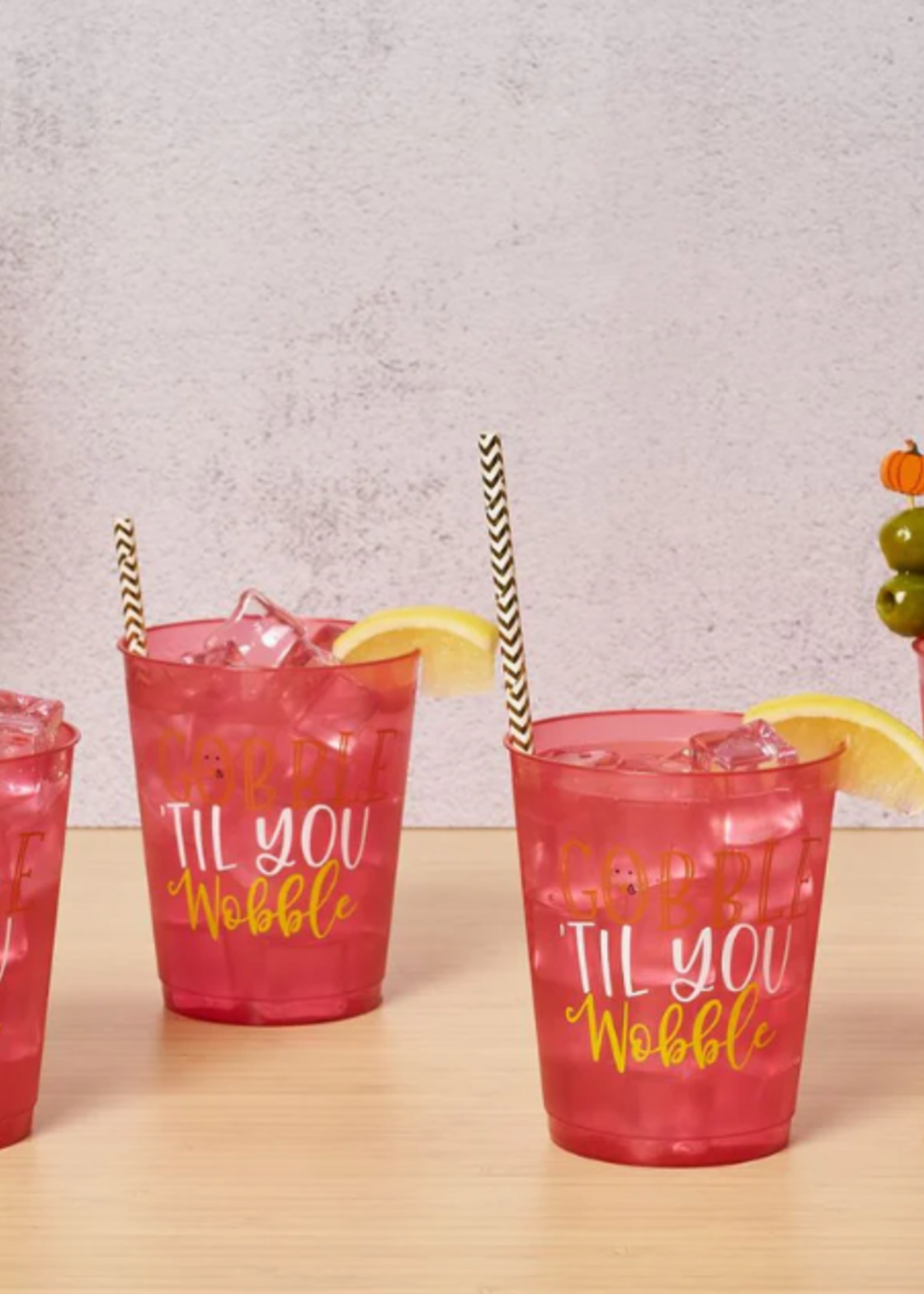 Sophistoplate Gobble Til You Wobble Frost Flex Cups 8pk