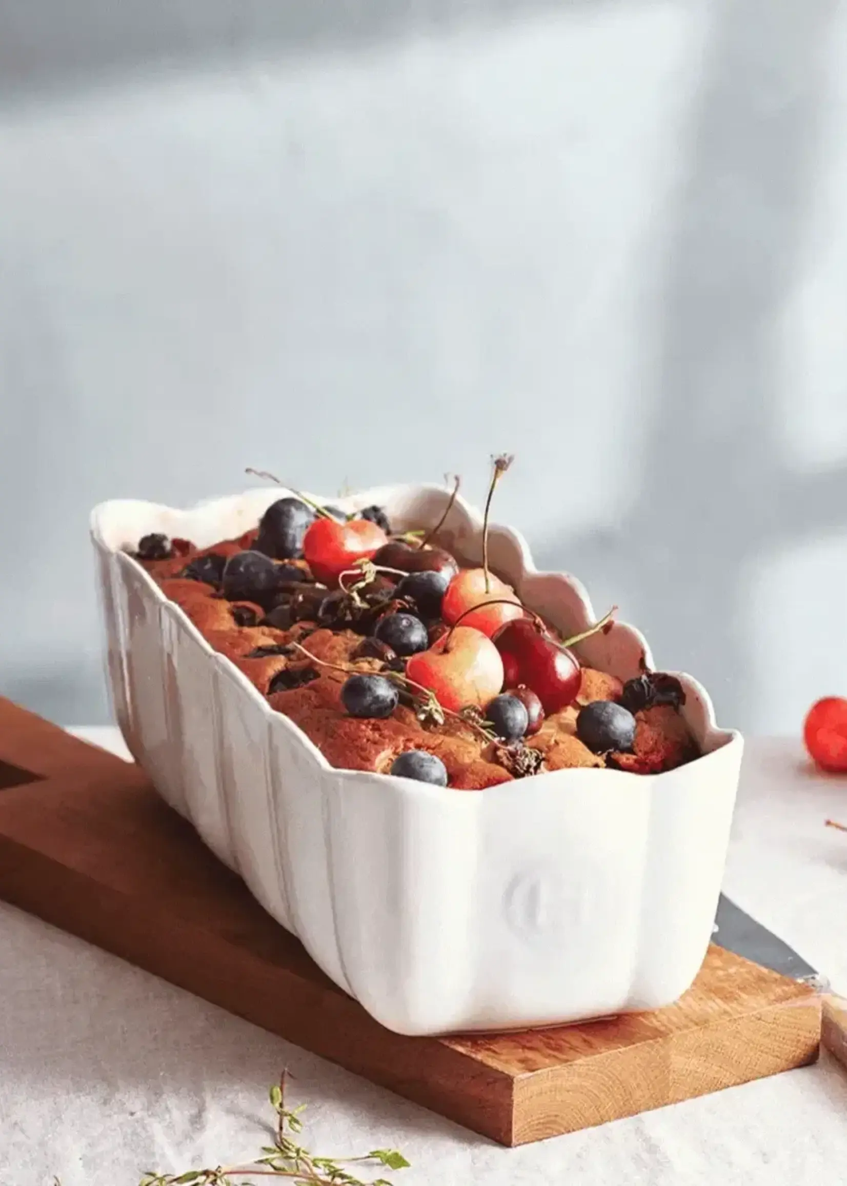 Emile Henry Madeleine Loaf Dish : Clay