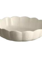 Emile Henry Madeleine Round Cake Dish : Clay