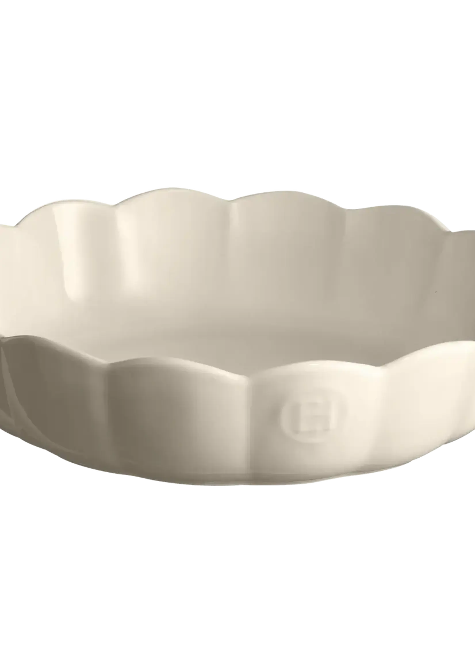 Emile Henry Madeleine Round Cake Dish : Clay