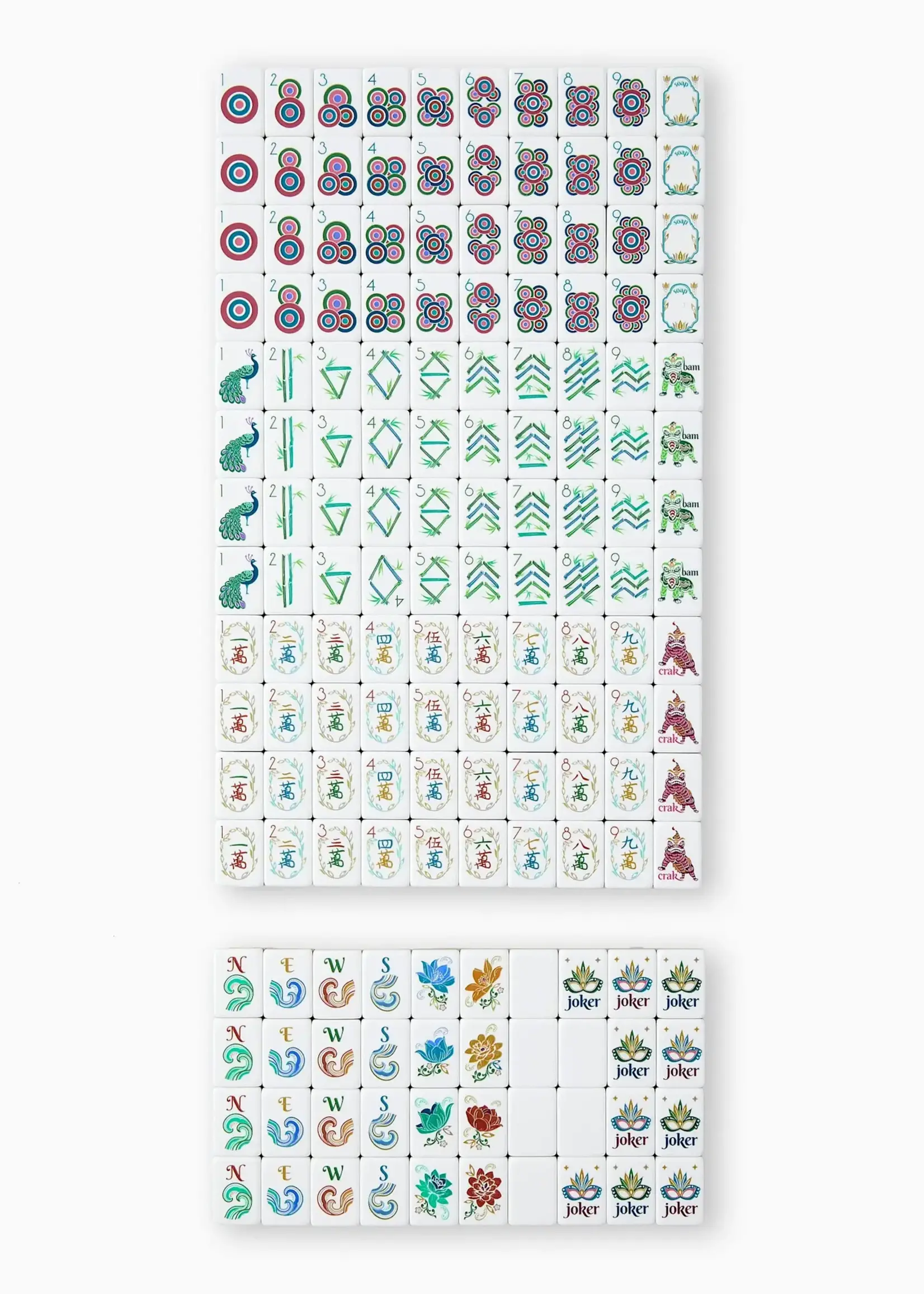 Oh My Mahjong Mahjong Tiles: Sierra