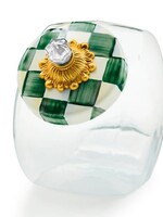 MacKenzie + Childs Cookie Jar with Lid :