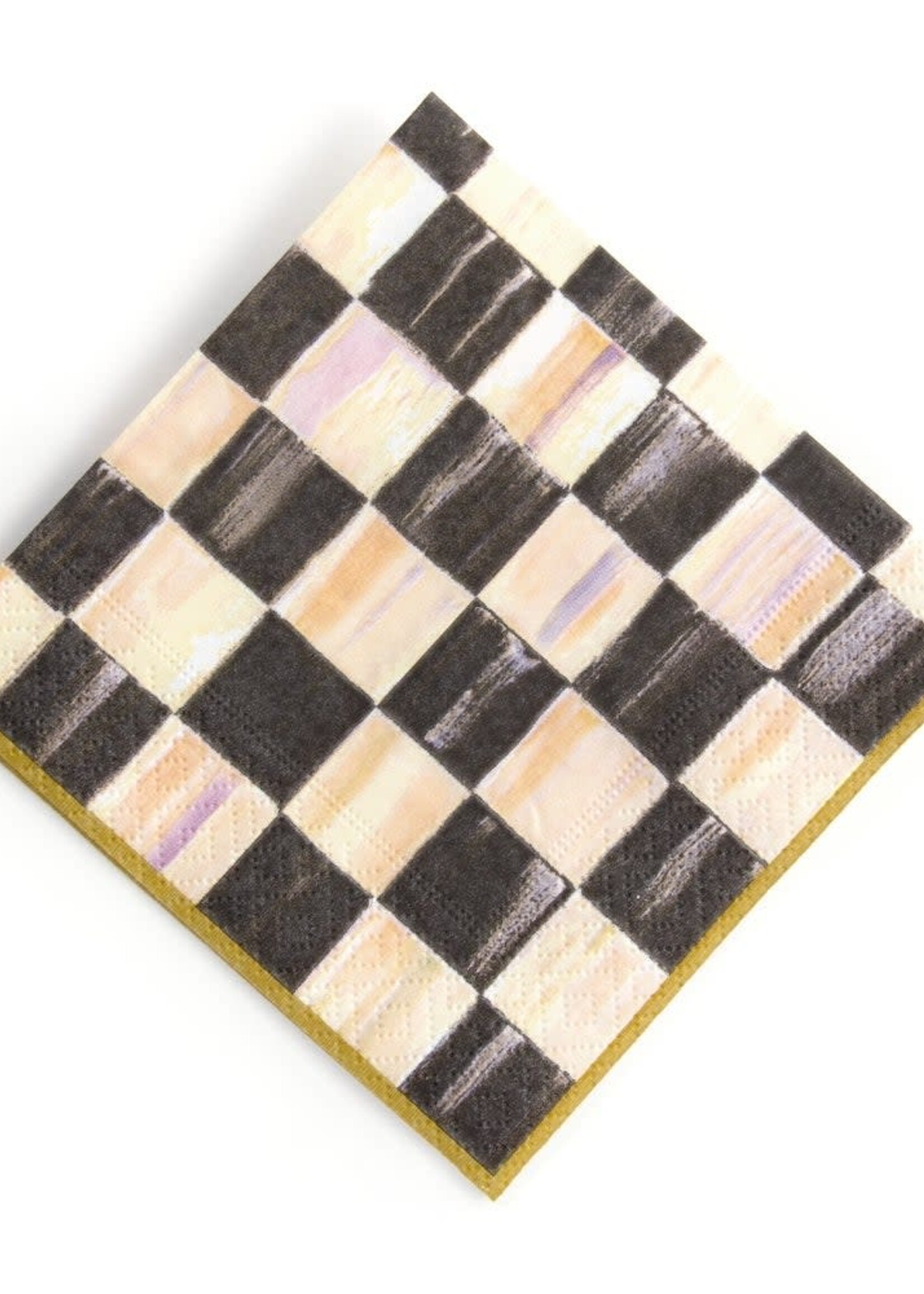 MacKenzie + Childs Courtly Check Cocktail Paper Napkins