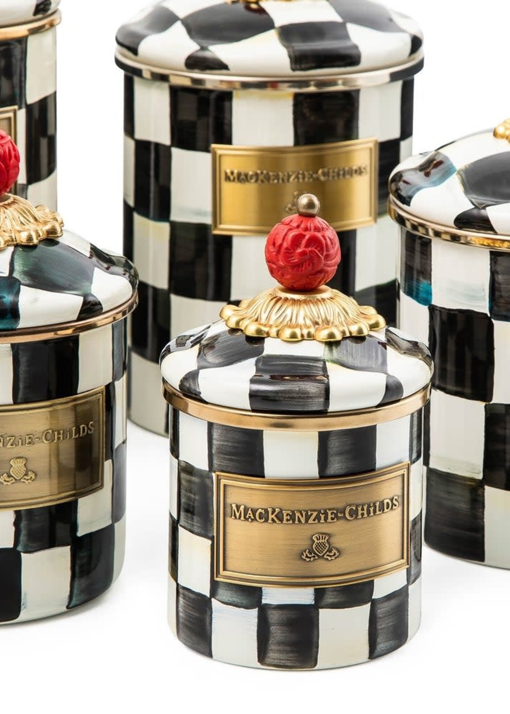 MacKenzie + Childs Canister :