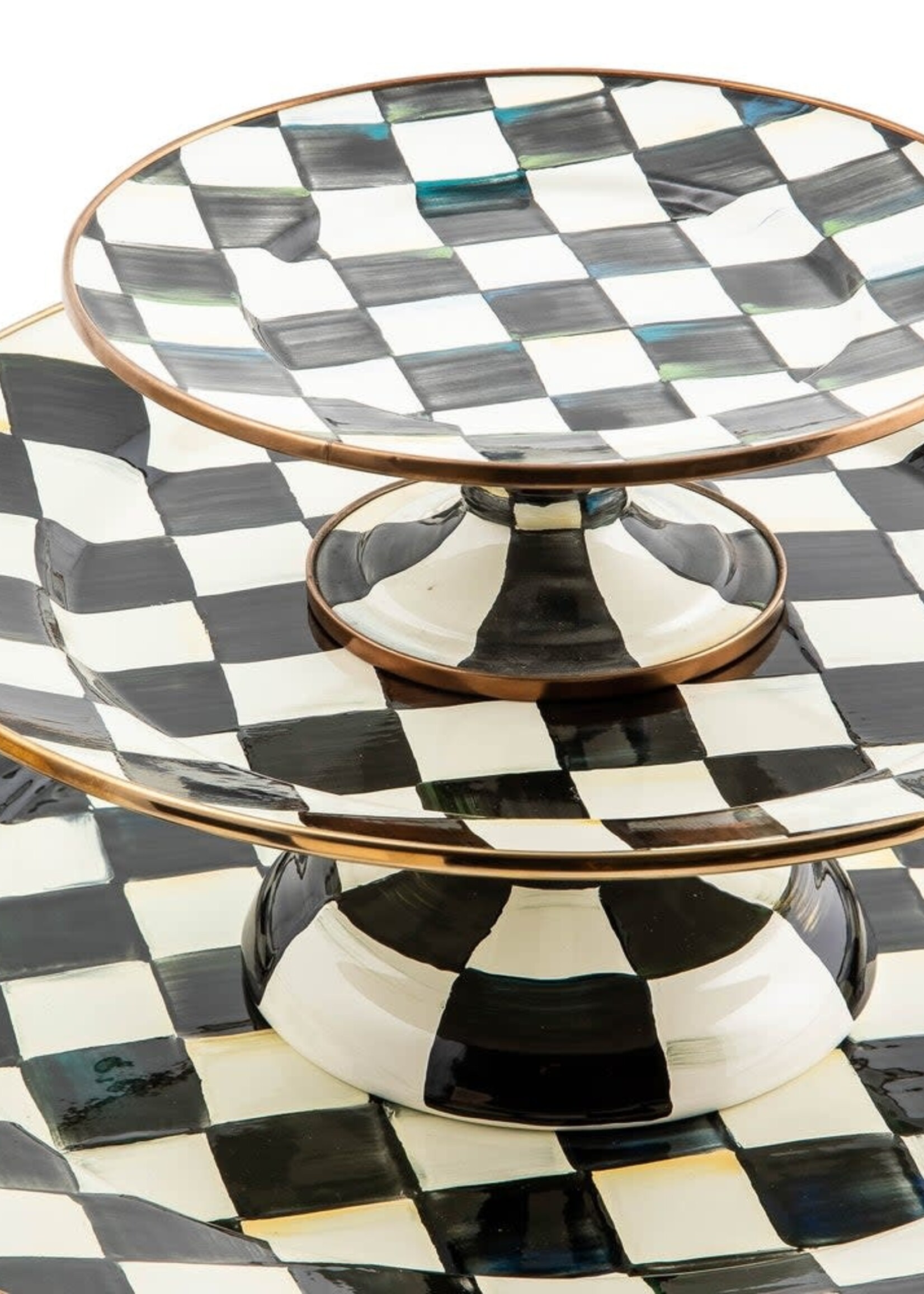 MacKenzie + Childs Pedestal Platter :