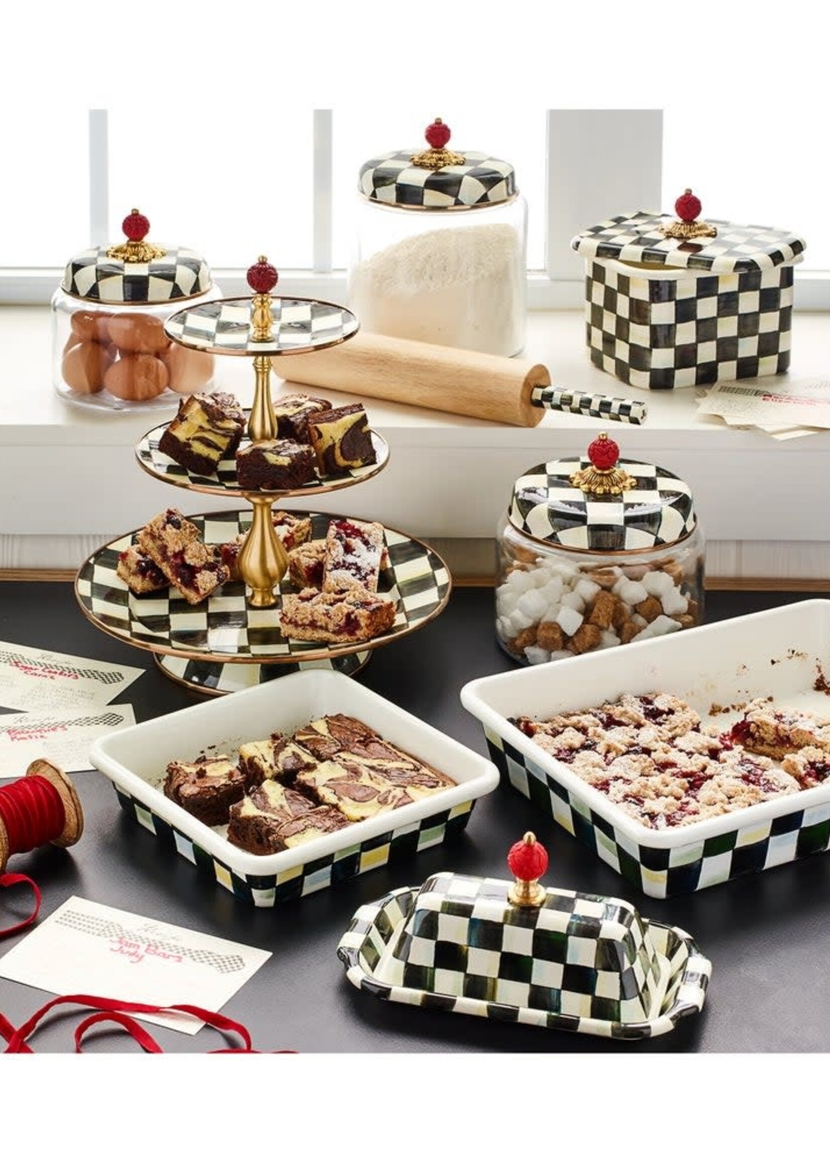 MacKenzie + Childs Recipe Box :