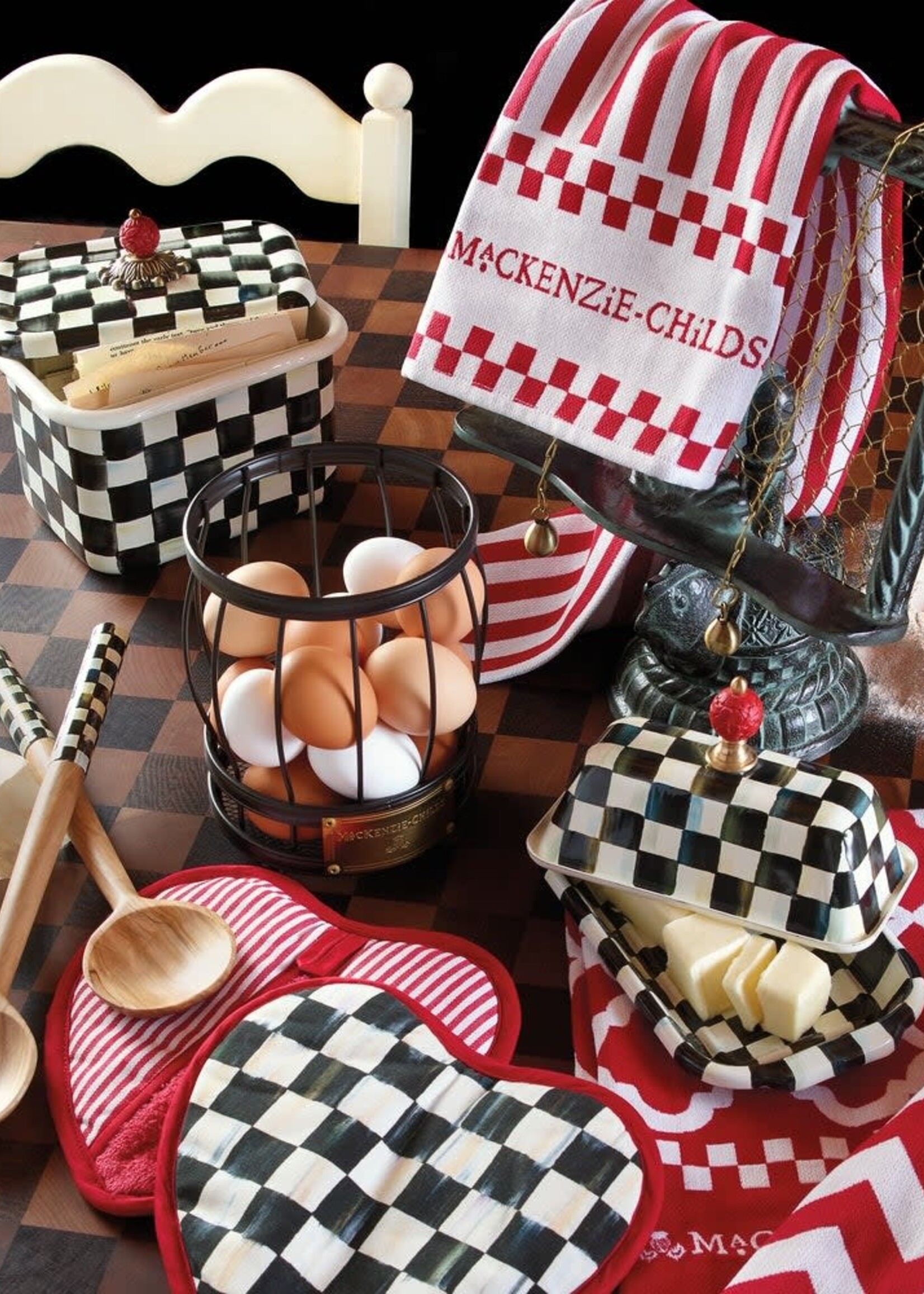 MacKenzie + Childs Recipe Box :
