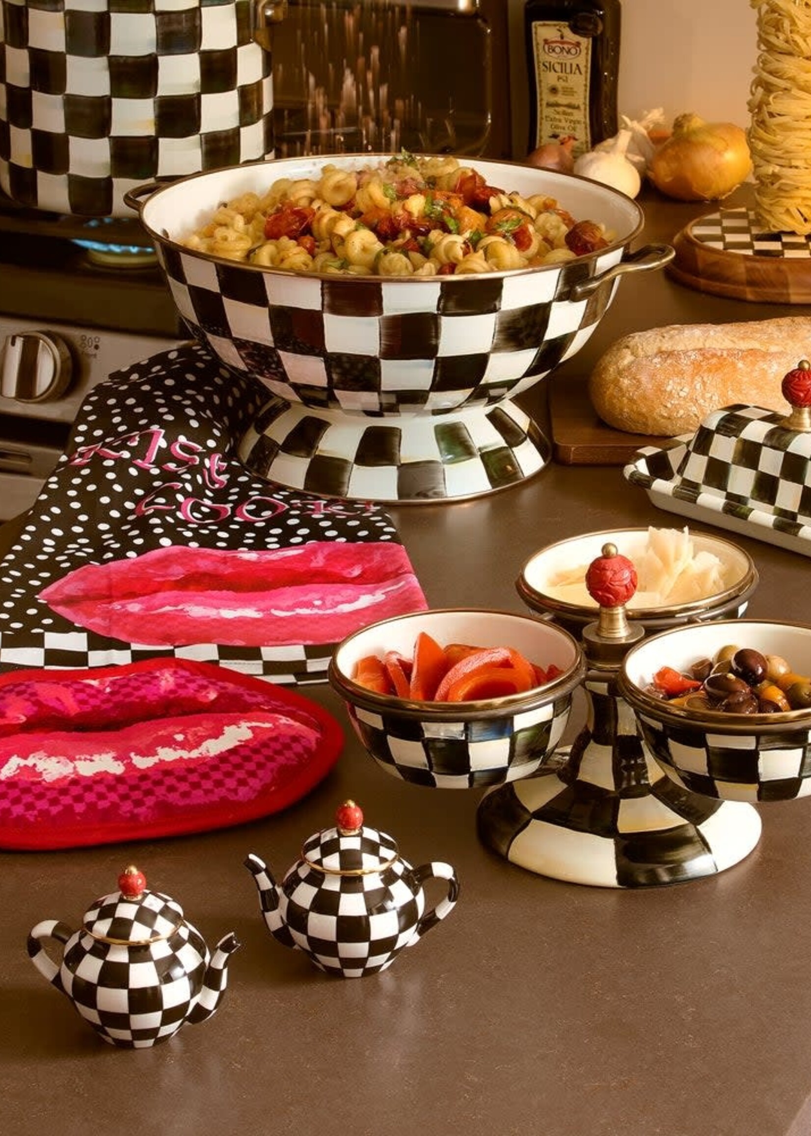 MacKenzie + Childs Salt & Pepper :