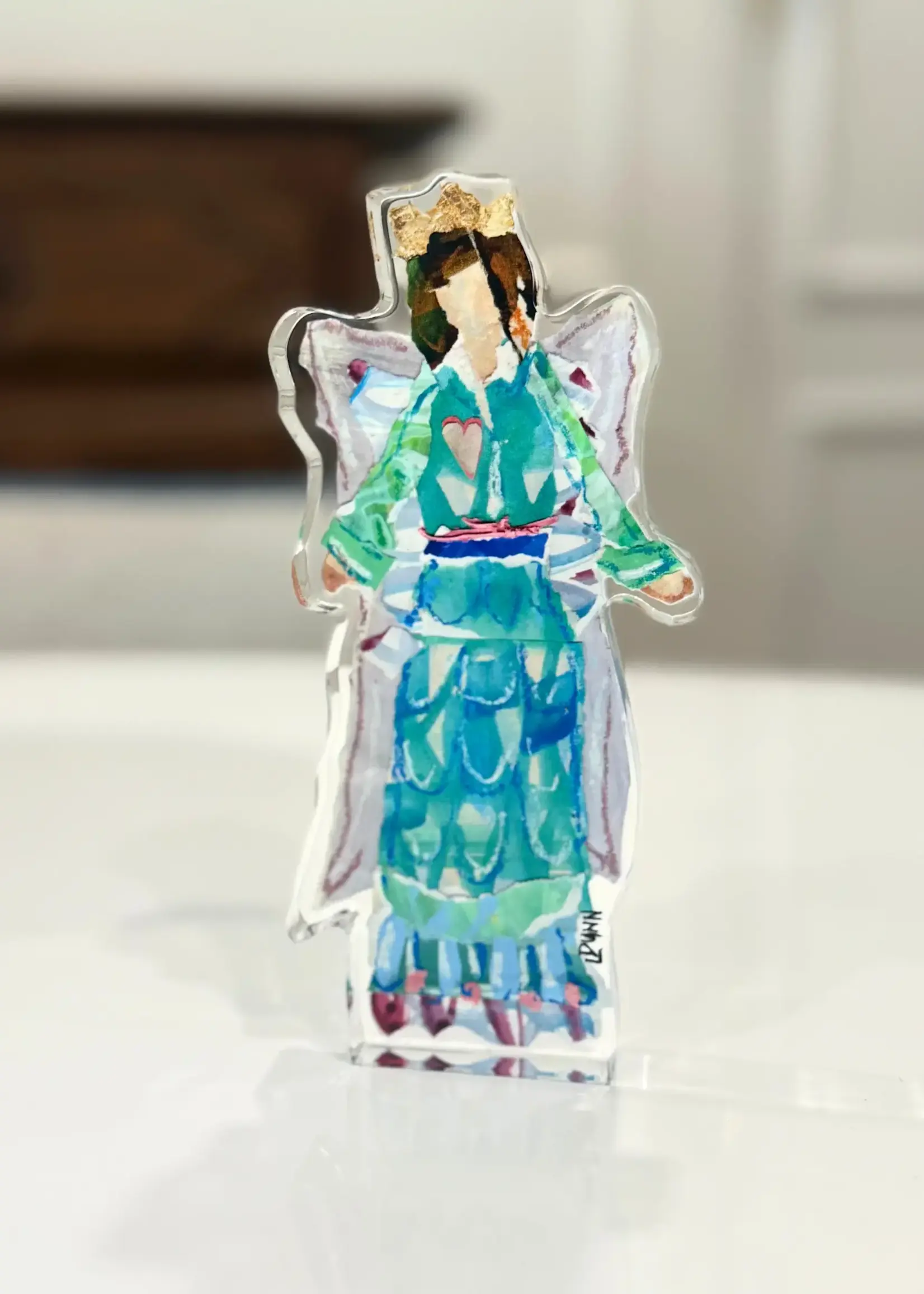 Lauren Dunn Grace Acrylic Angel - Large