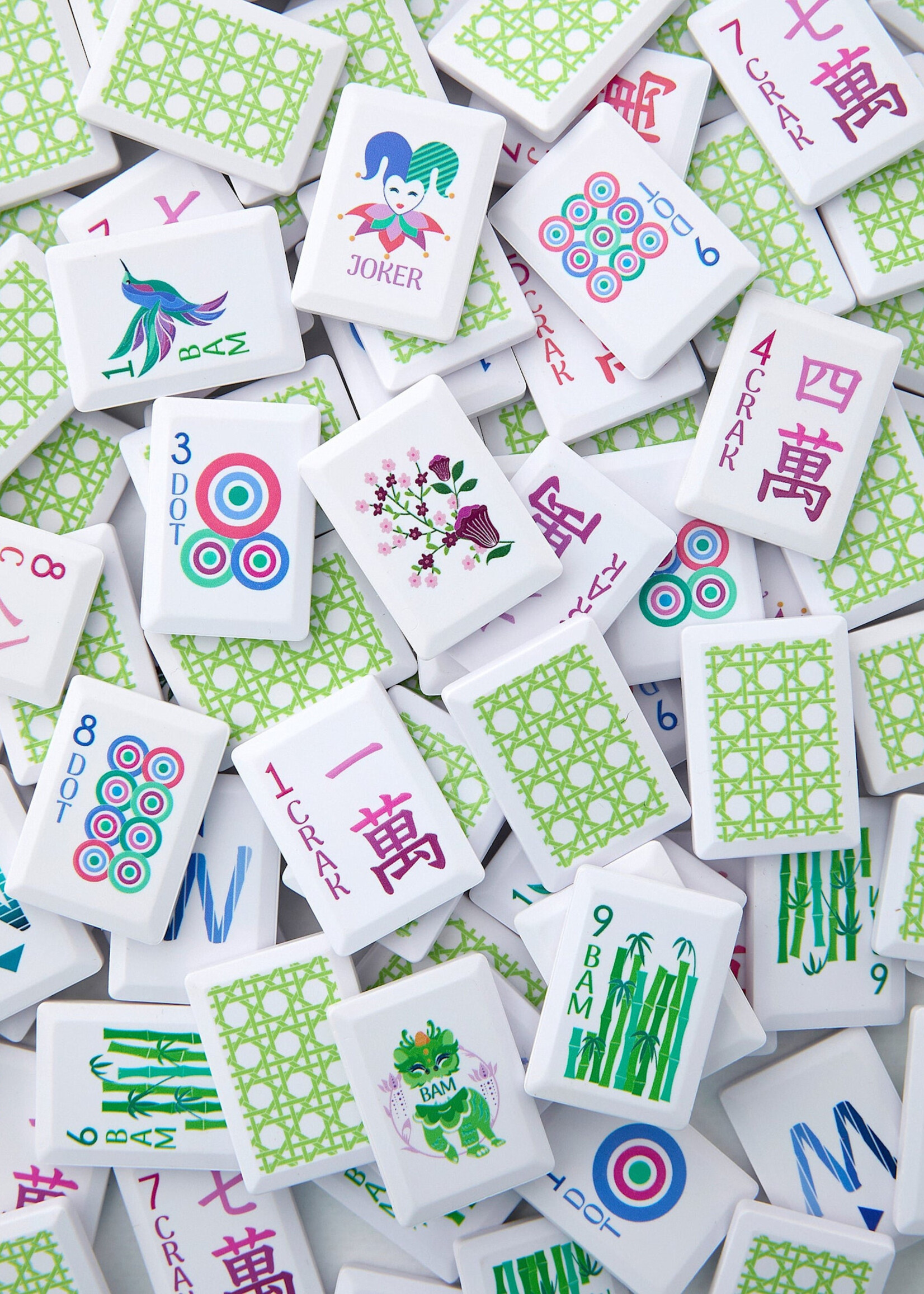 Oh My Mahjong Jardin Debutant Tile Set