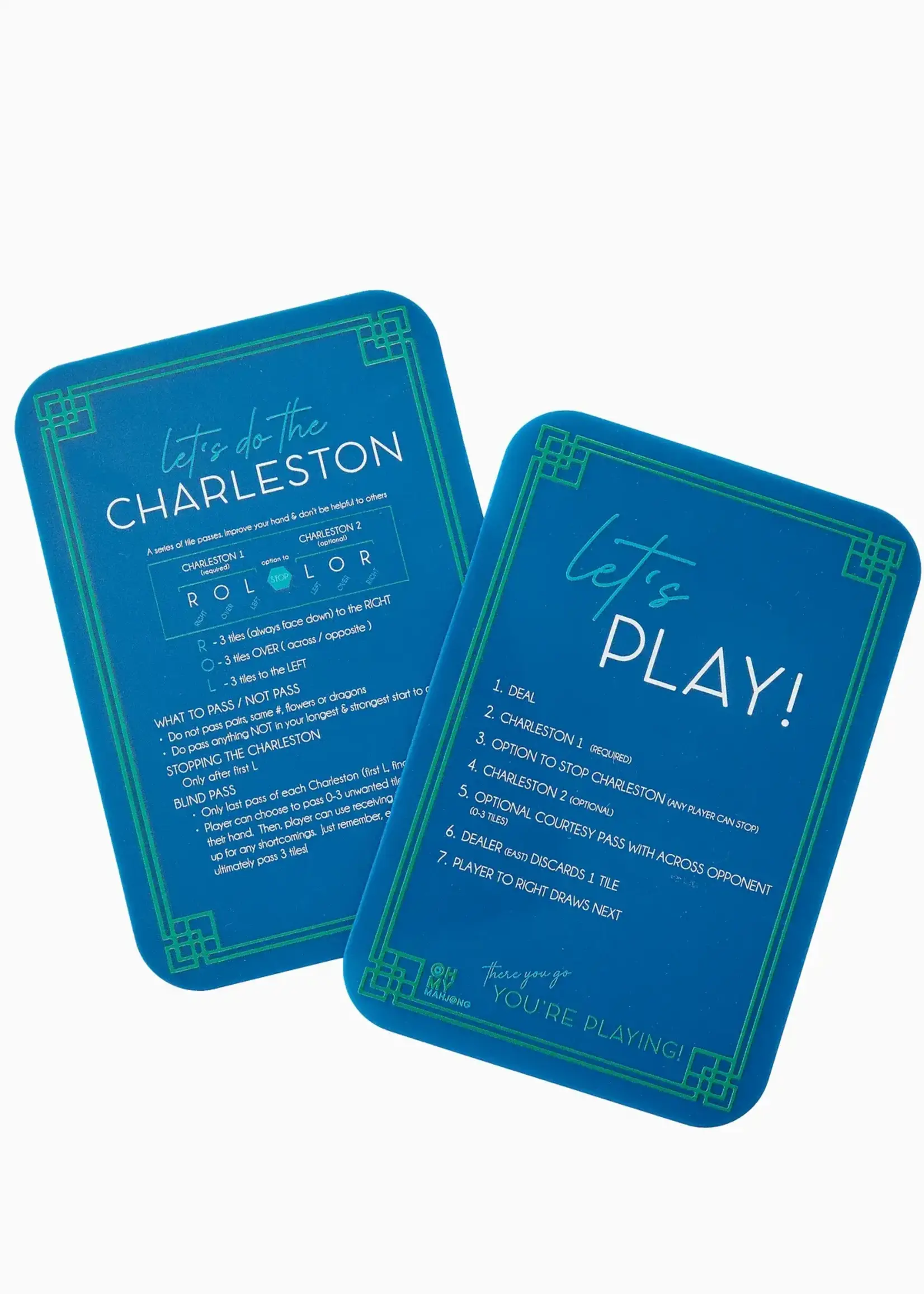 Oh My Mahjong Shufflers : Blue