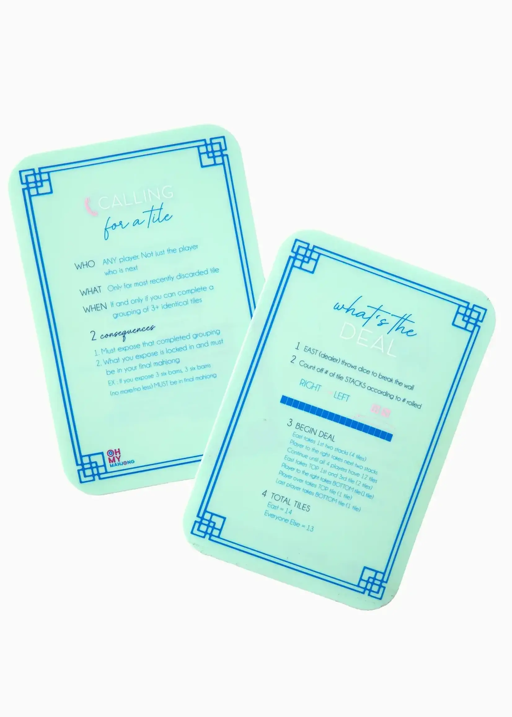 Oh My Mahjong Shufflers : Mint