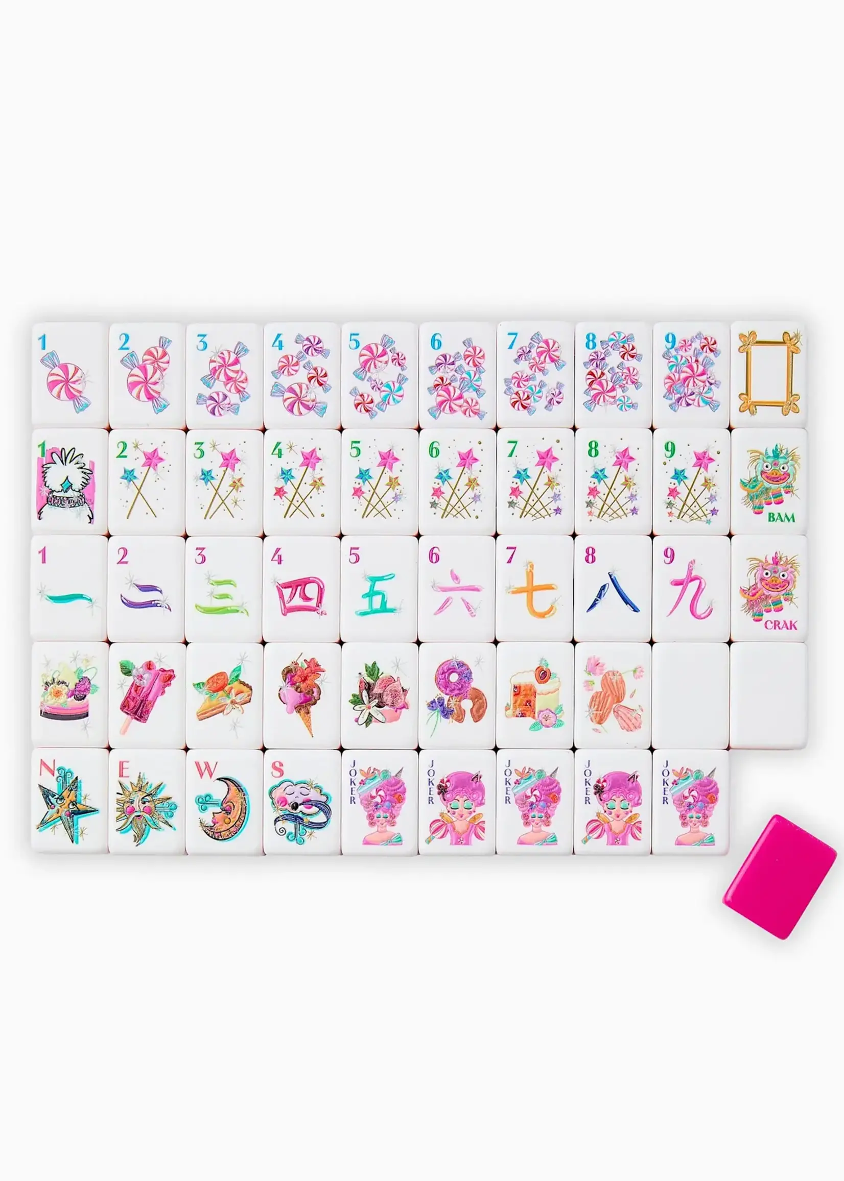 Oh My Mahjong Mahjong Tiles: Glitterville