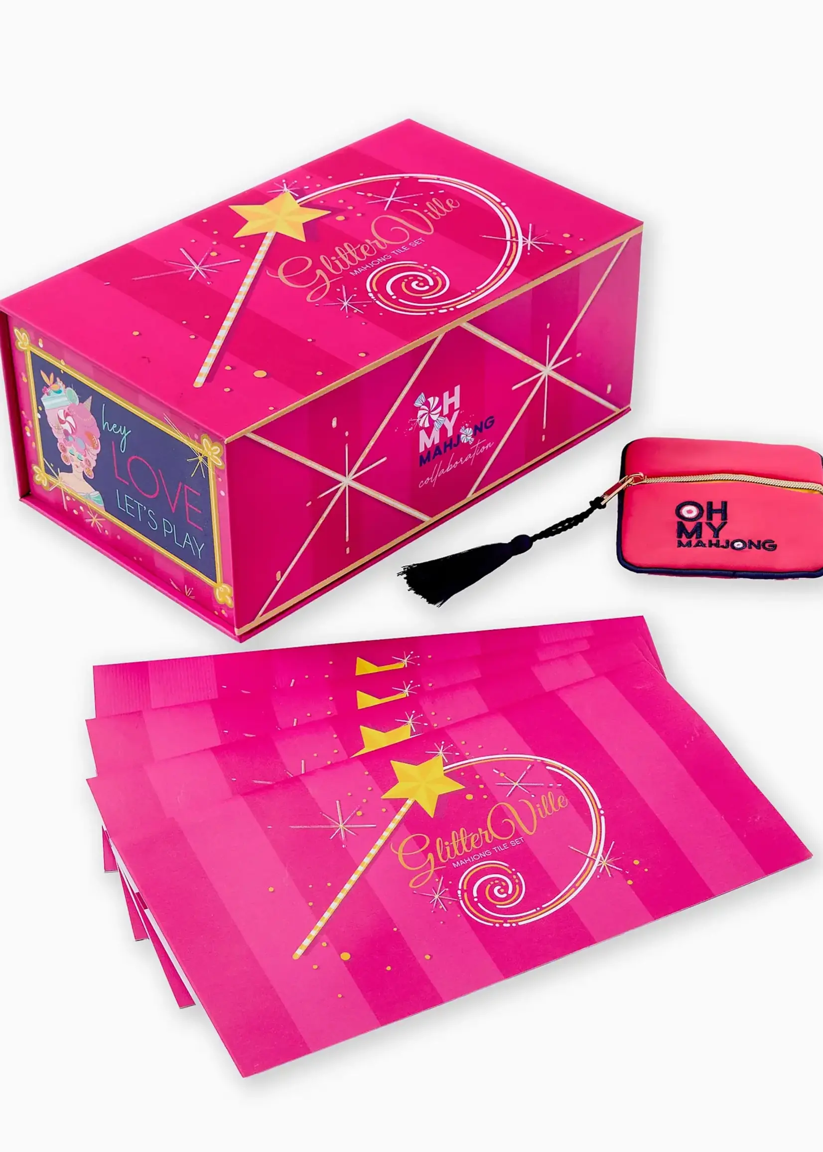 Oh My Mahjong Mahjong Tiles: Glitterville